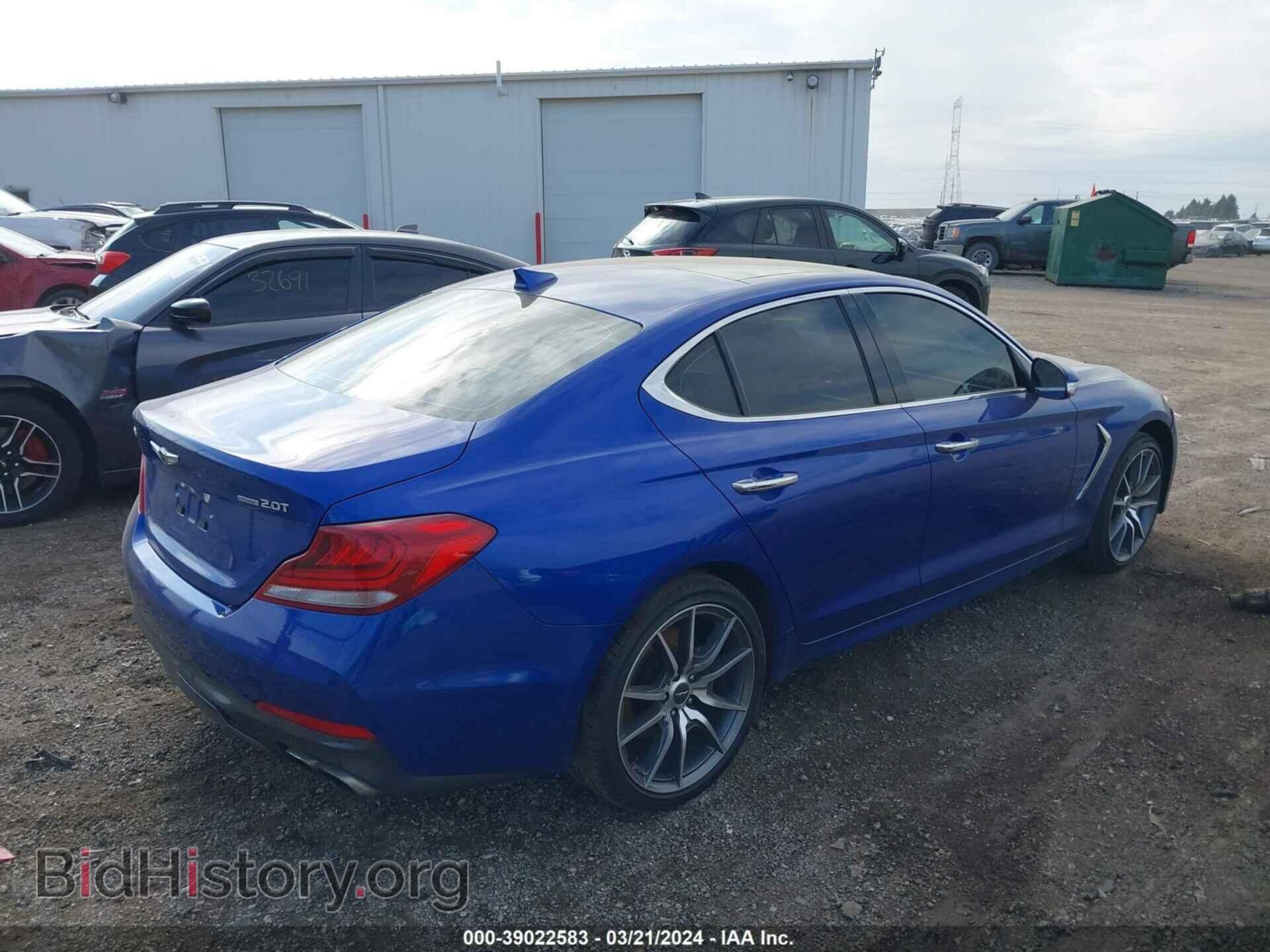 2020 GENESIS G70 - VIN: KMTG44LA7LU045126 - Фото 4