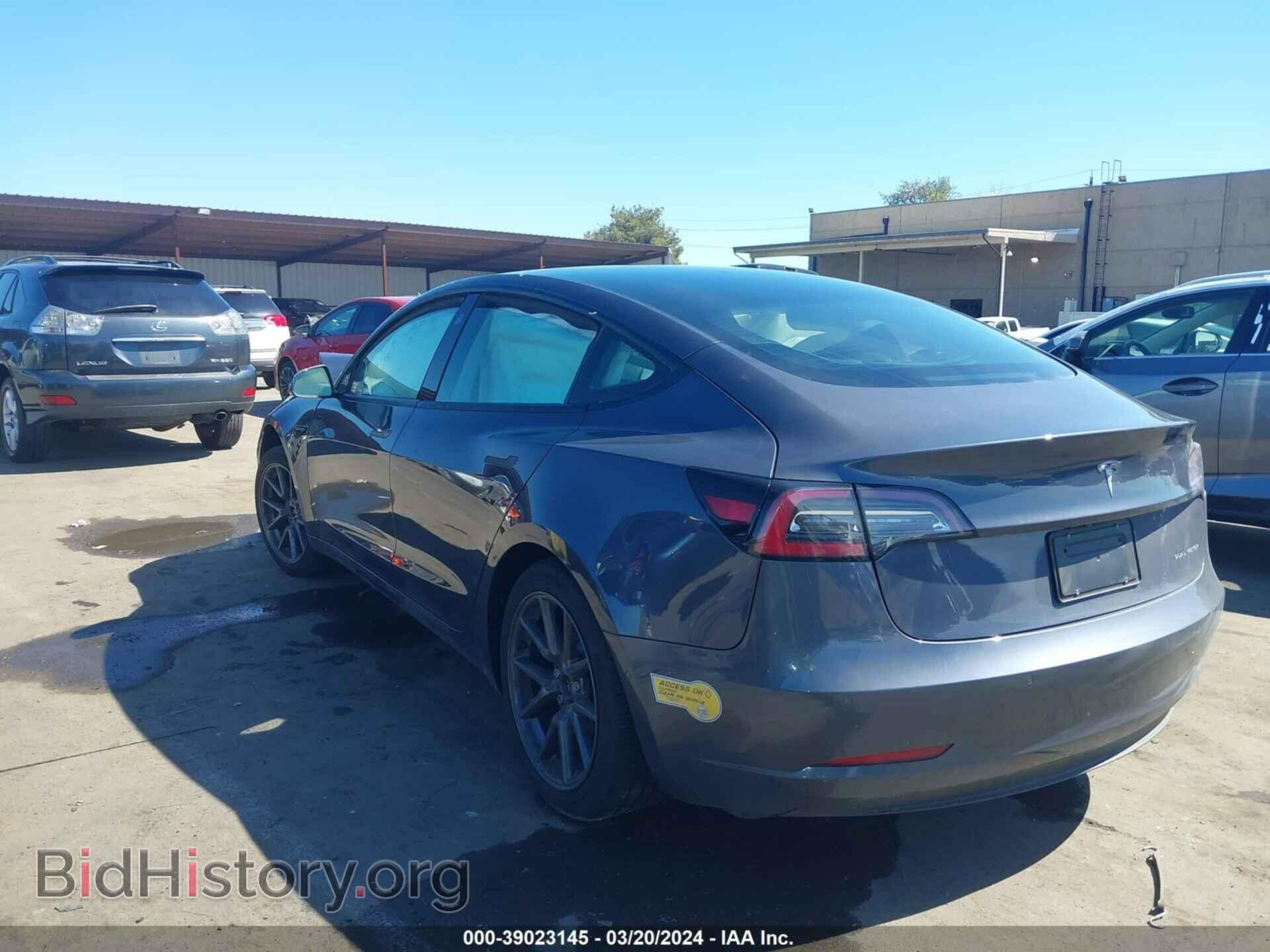 2022 TESLA MODEL 3 - VIN: 5YJ3E1EB7NF232375 - Фото 3