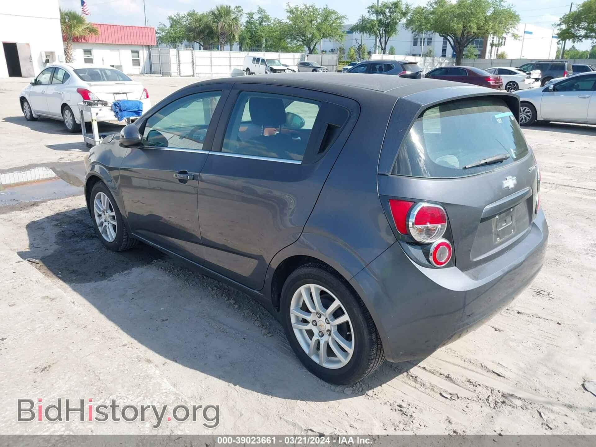 2012 CHEVROLET SONIC - VIN: 1G1JD6SHXC4168944 - Фото 3