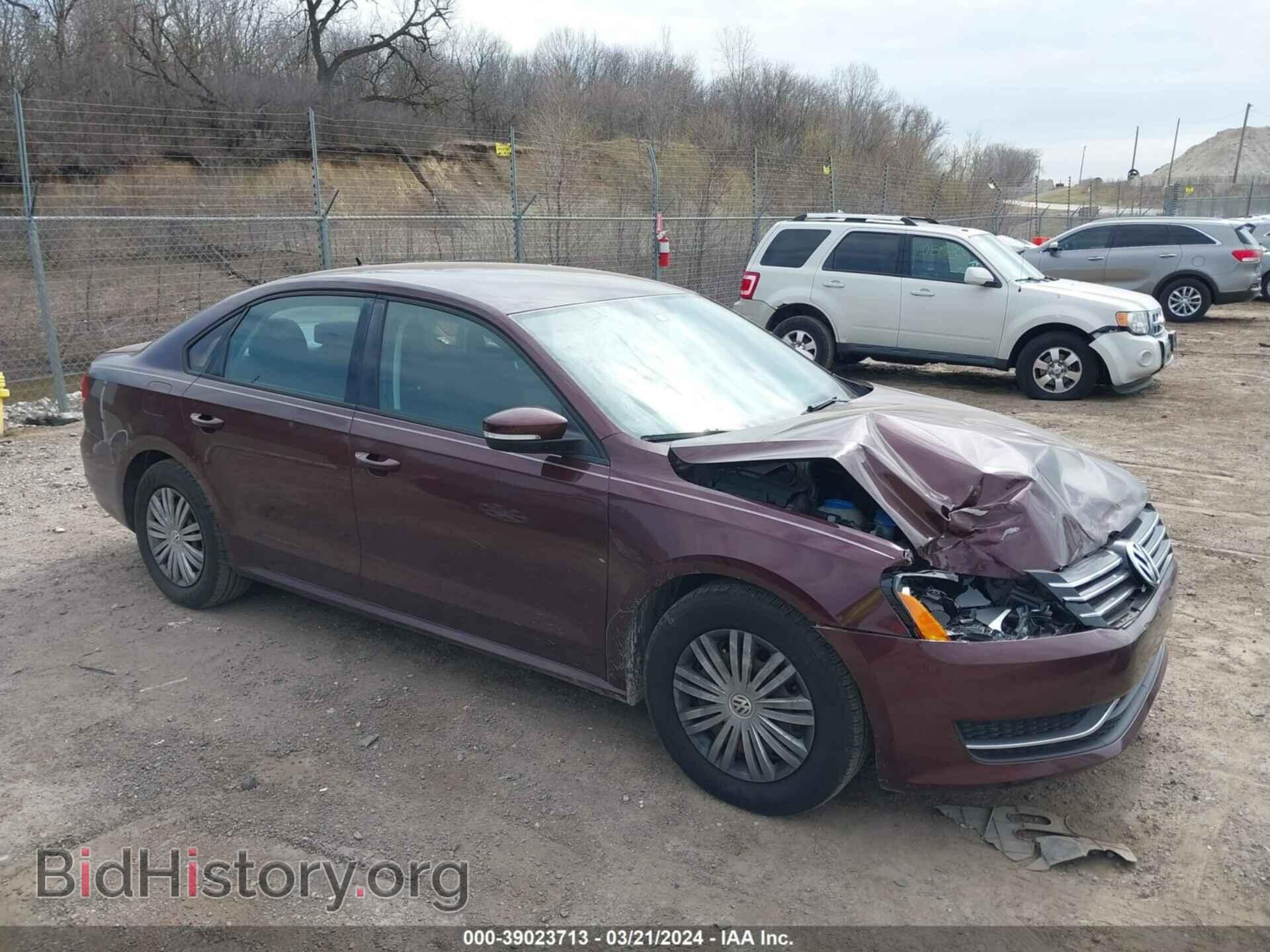Photo 1VWAP7A31EC005955 - VOLKSWAGEN PASSAT 2014