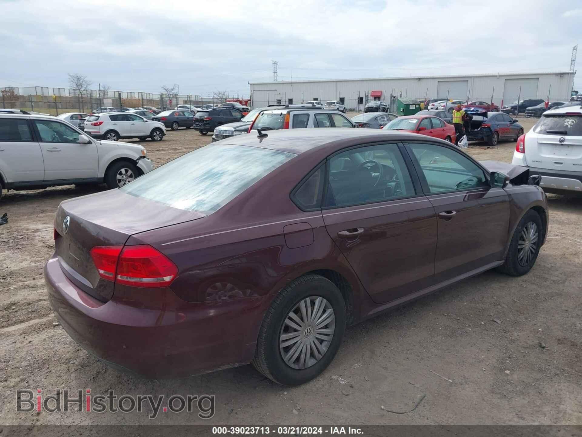 2014 VOLKSWAGEN PASSAT - VIN: 1VWAP7A31EC005955 - Фото 4