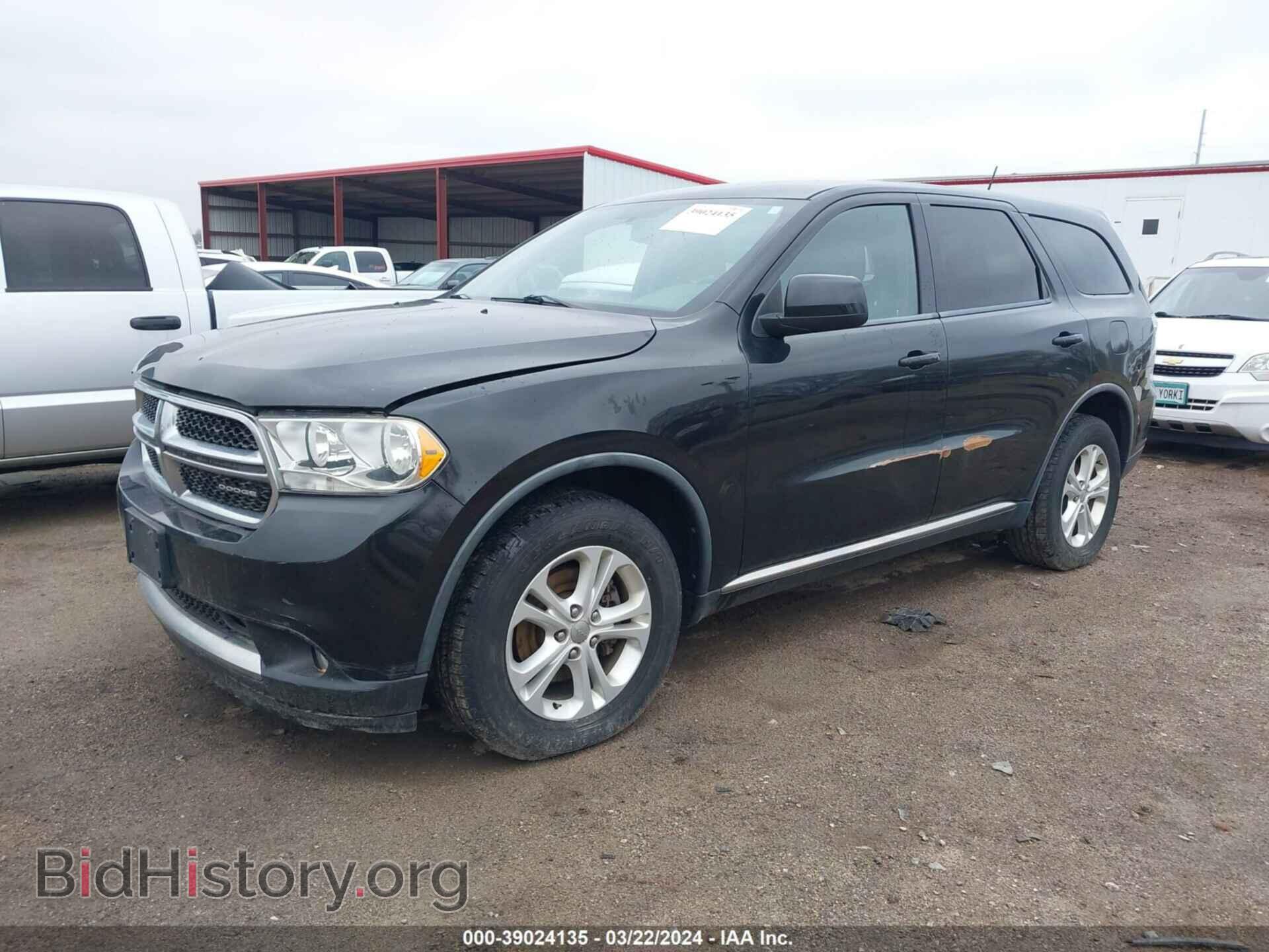 2012 DODGE DURANGO - VIN: 1C4RDJAGXCC169474 - Photo 2