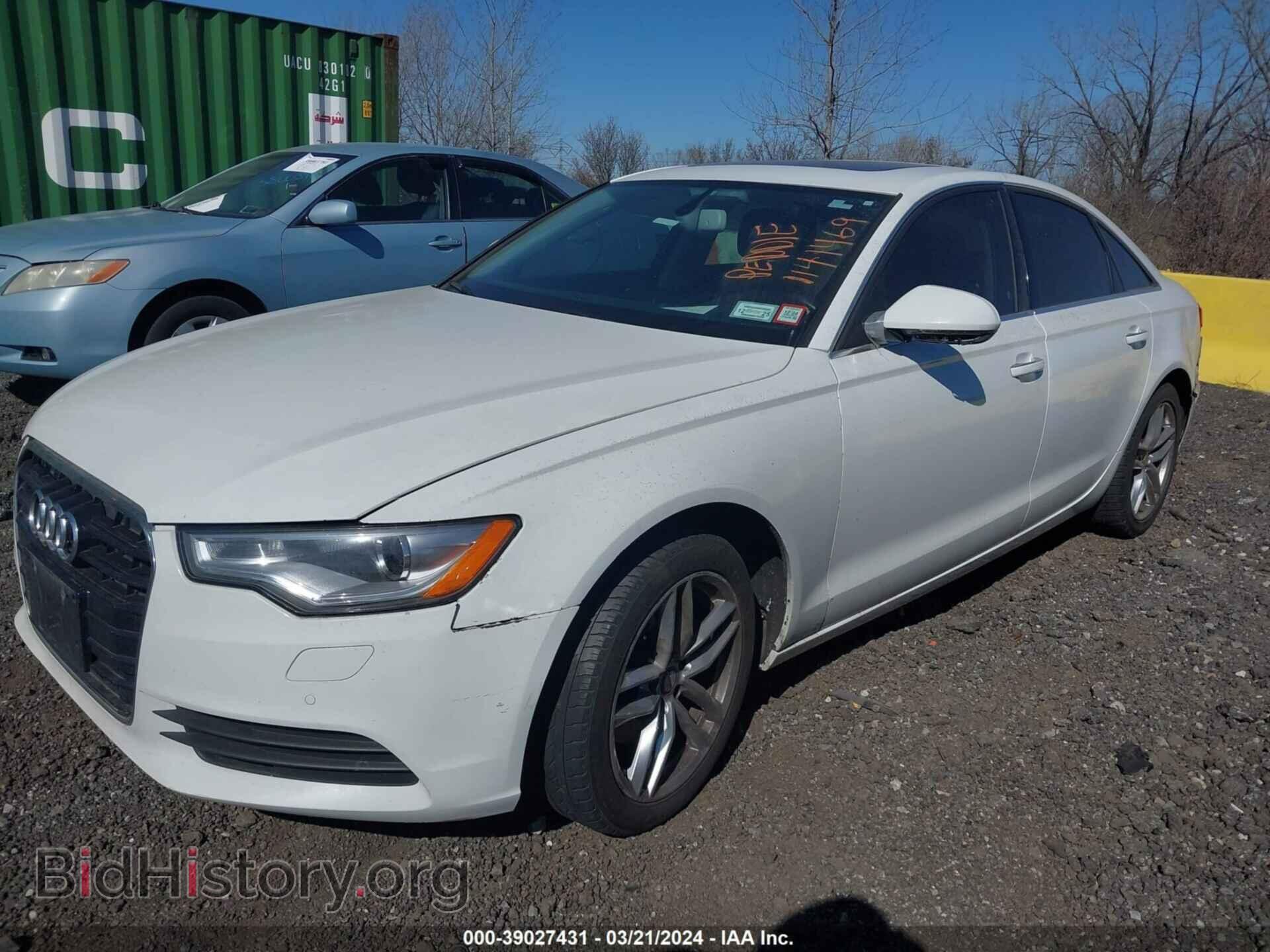 2013 AUDI A6 - VIN: WAUDFAFC3DN074445 - Photo 2