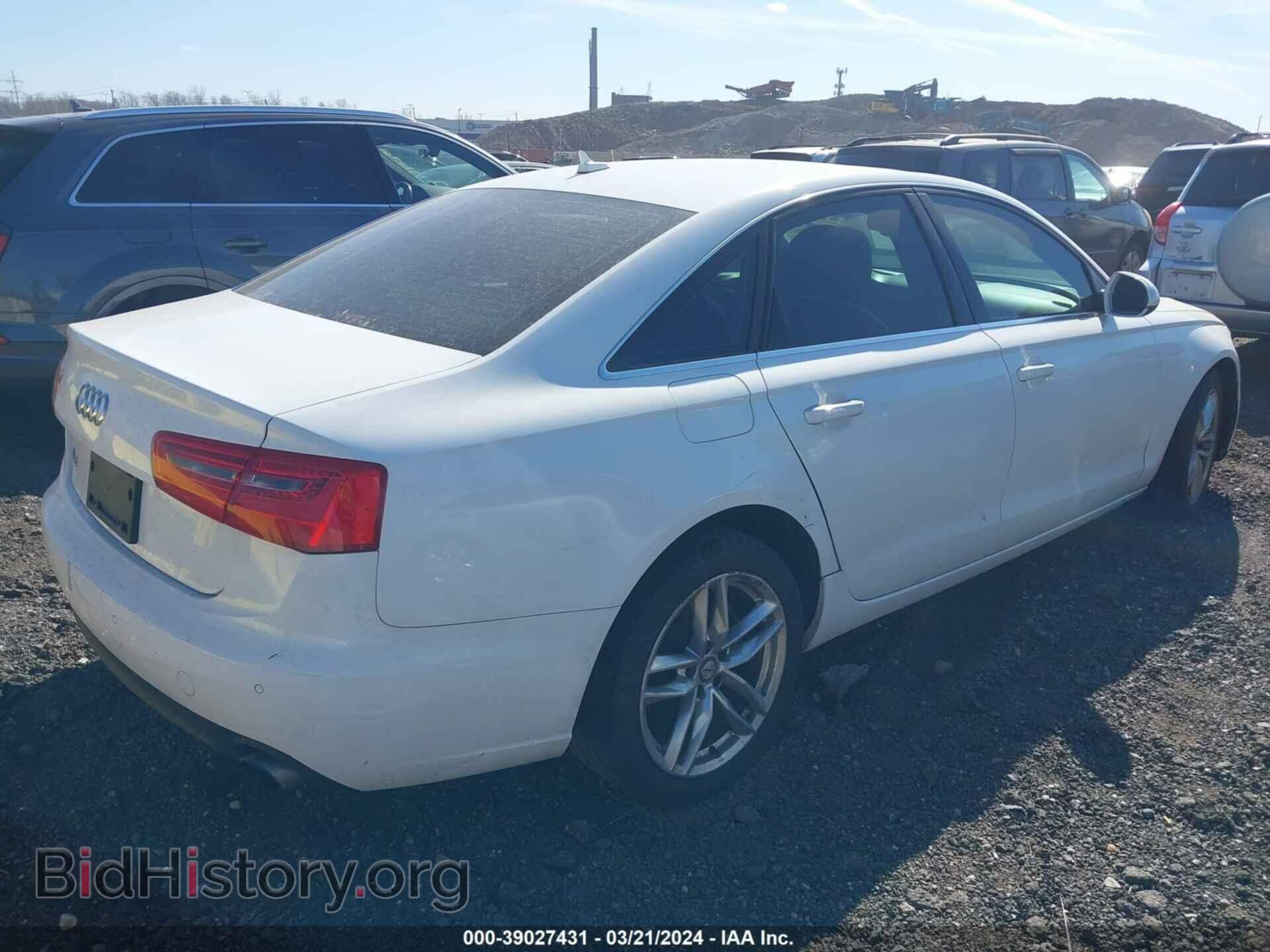 2013 AUDI A6 - VIN: WAUDFAFC3DN074445 - Photo 4