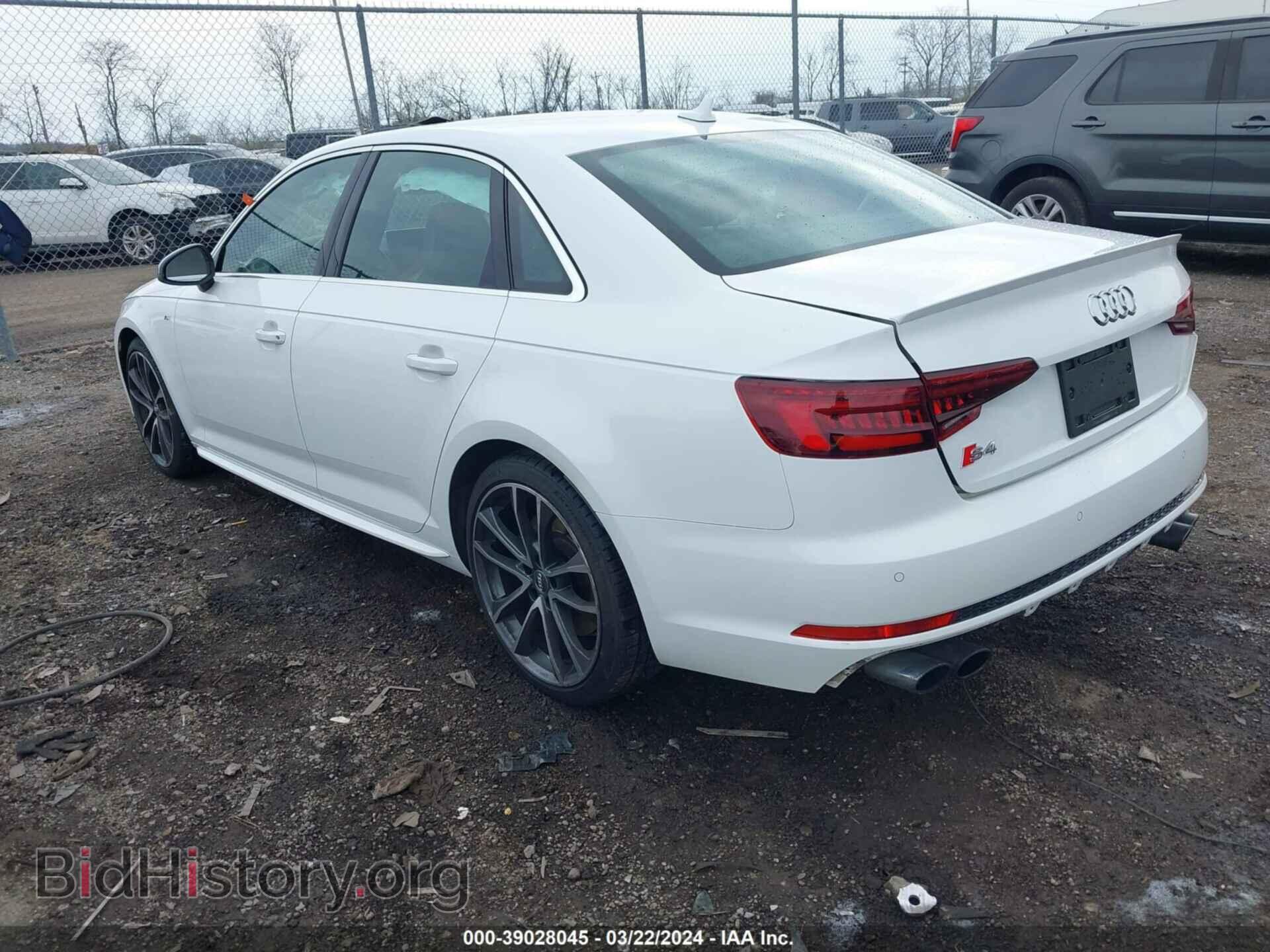 2018 AUDI S4 - VIN: WAUB4AF47JA115149 - Фото 3
