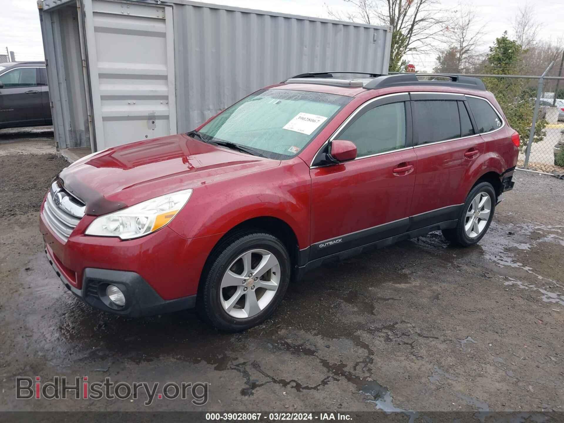 2014 SUBARU OUTBACK - VIN: 4S4BRBDC2E3208784 - Фото 2