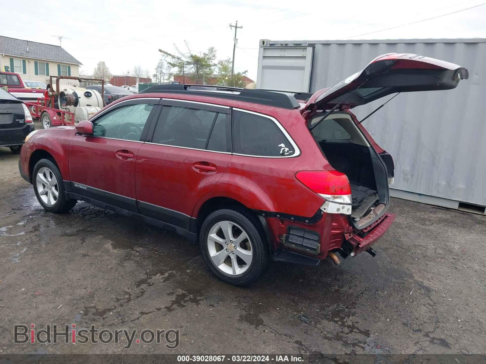 2014 SUBARU OUTBACK - VIN: 4S4BRBDC2E3208784 - Фото 3