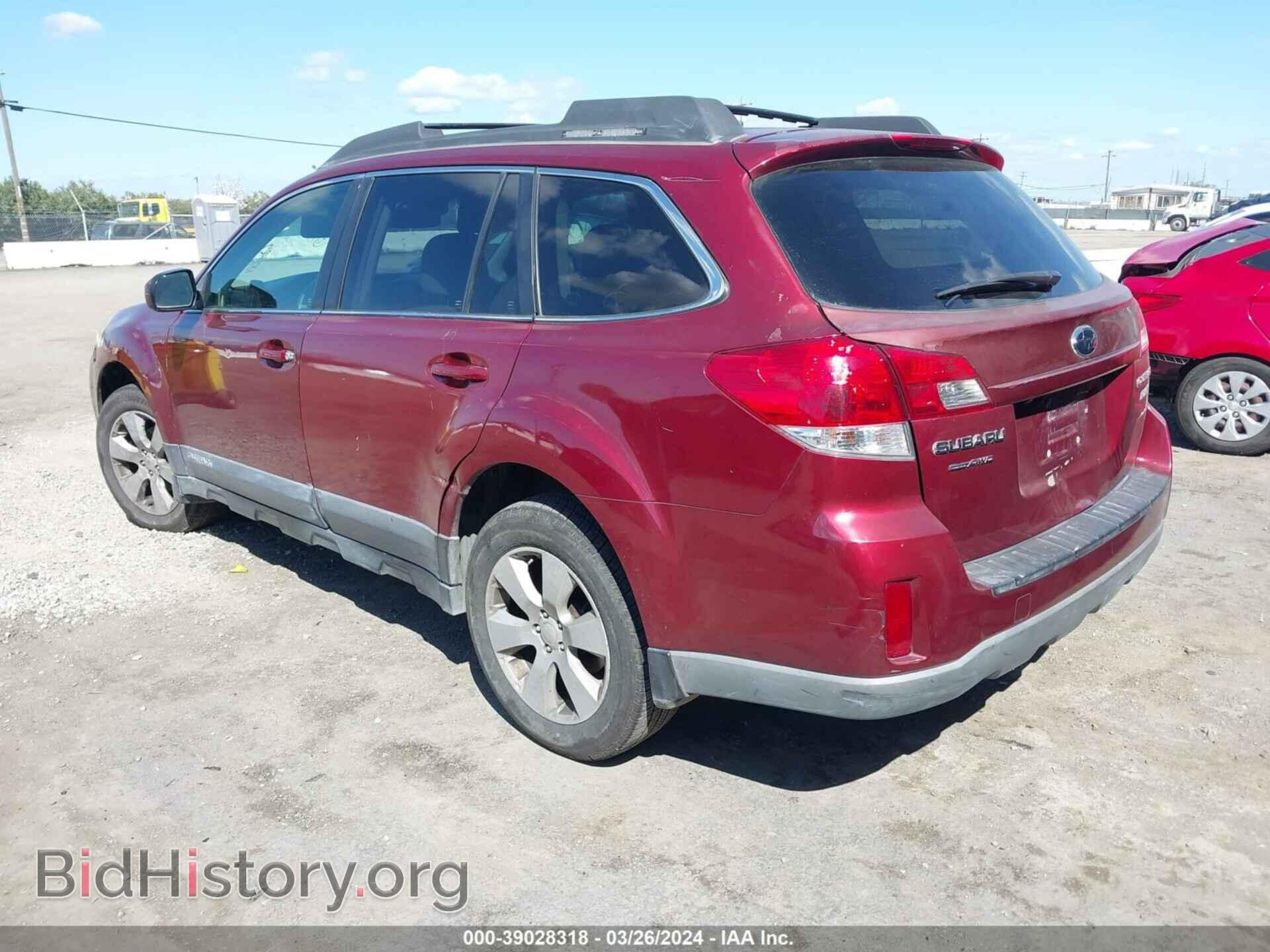 2011 SUBARU OUTBACK - VIN: 4S4BRBGC8B3339371 - Фото 3