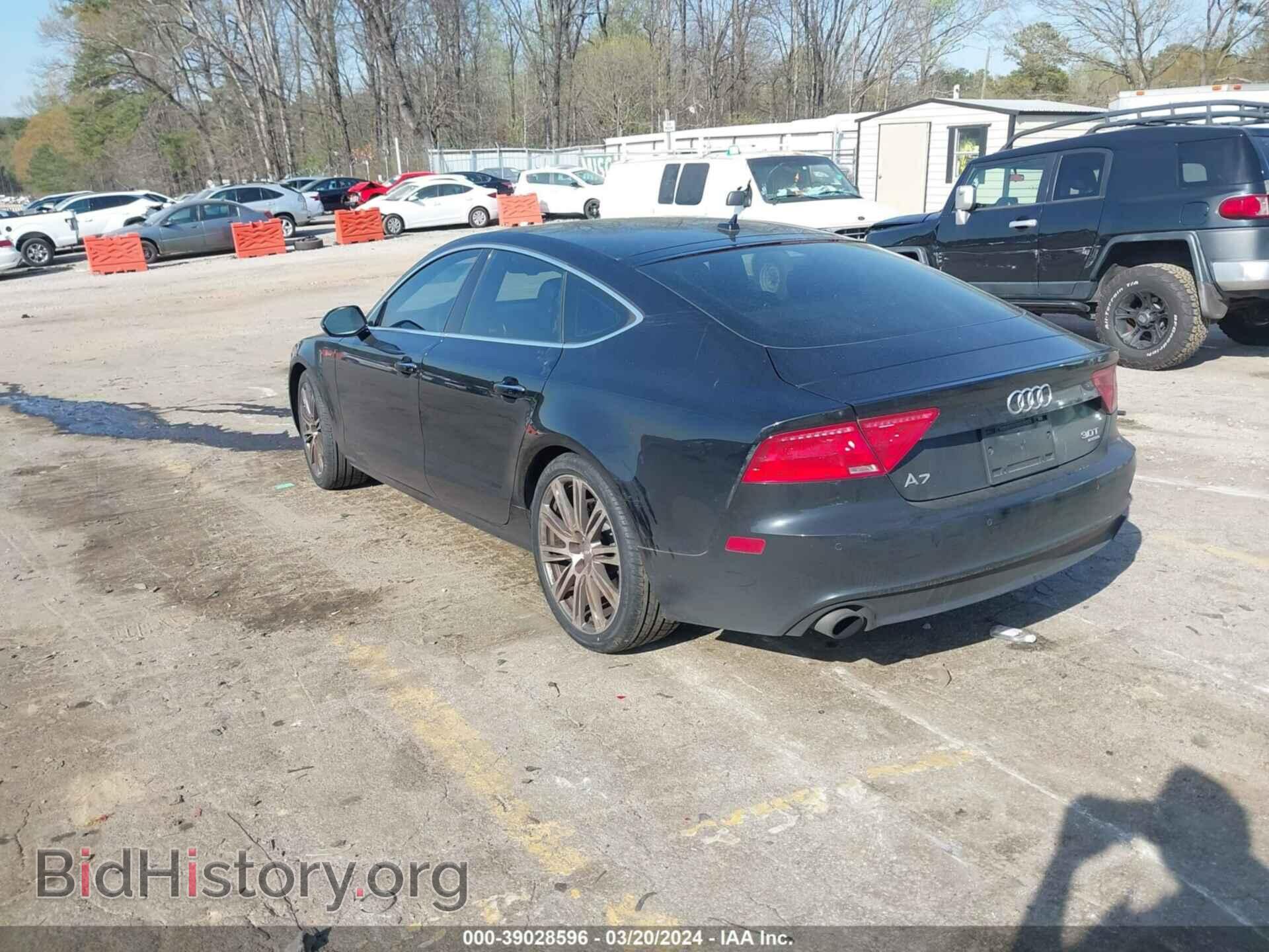 2013 AUDI A7 - VIN: WAUYGAFC5DN112188 - Фото 3