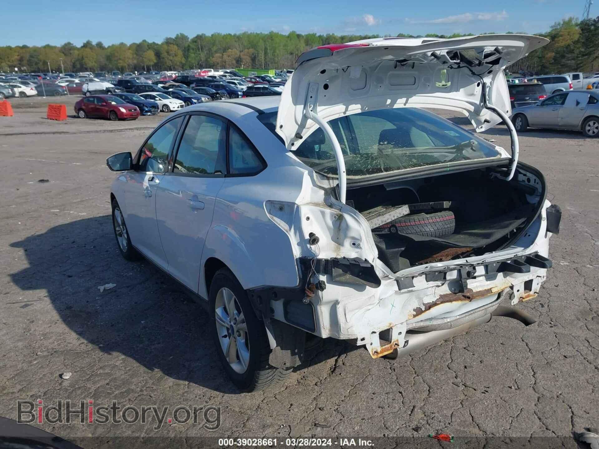 2013 FORD FOCUS - VIN: 1FADP3F29DL186039 - Фото 3