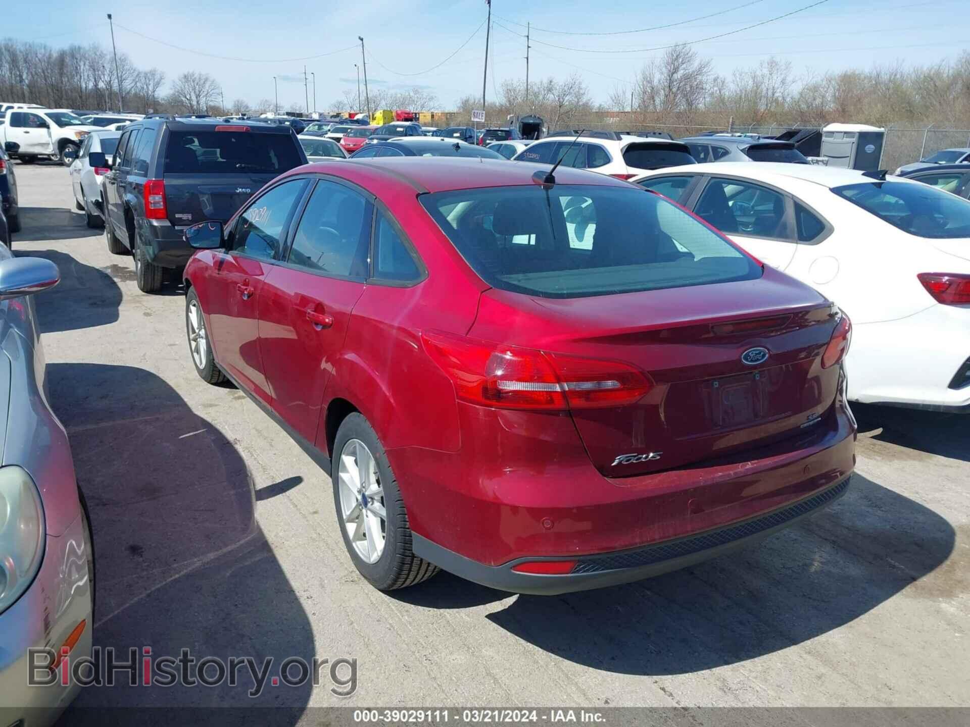 2016 FORD FOCUS - VIN: 1FADP3F2XGL237696 - Фото 3