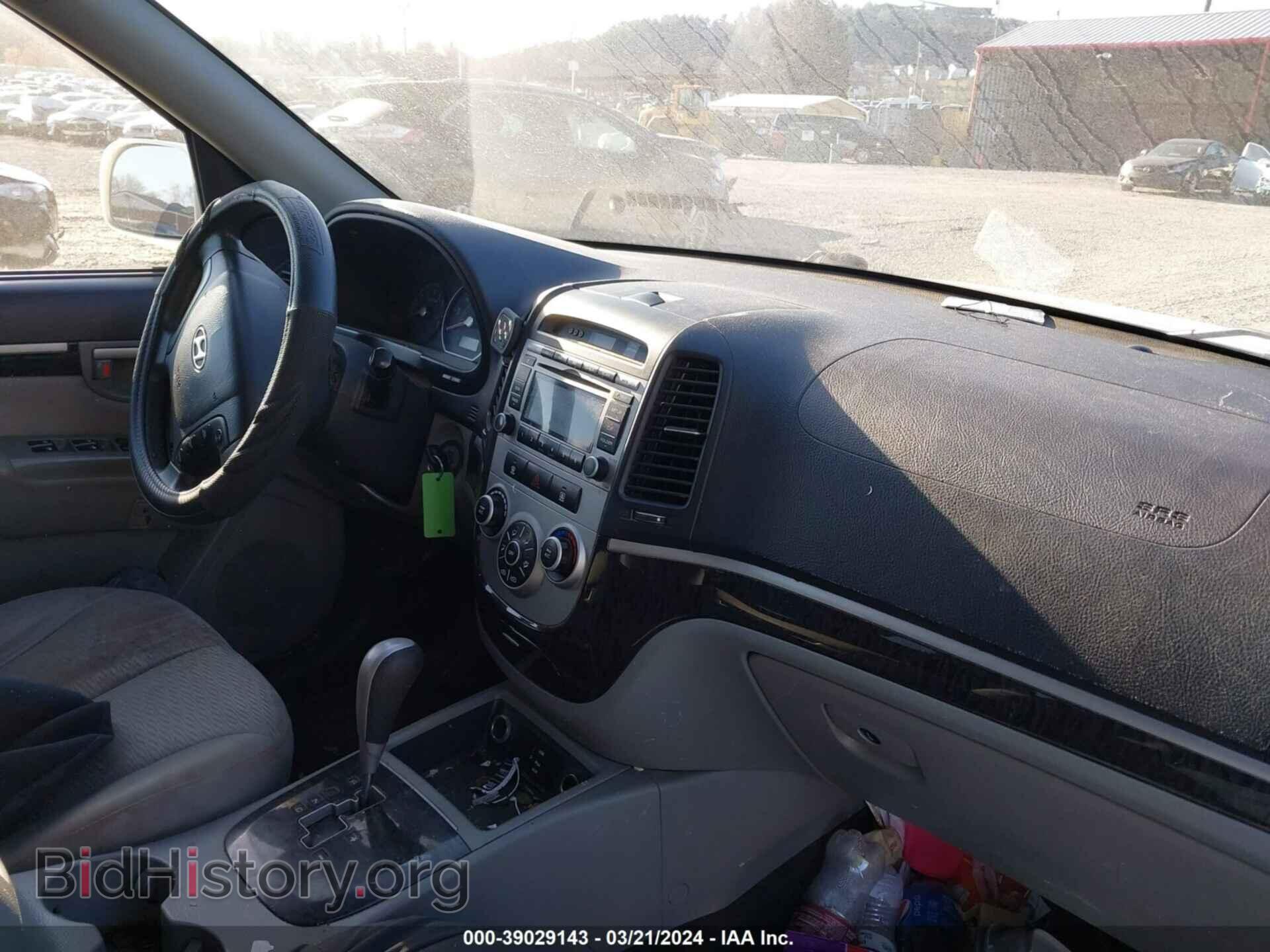 2009 HYUNDAI SANTA FE - VIN: 5NMSG13D09H266110 - Фото 5