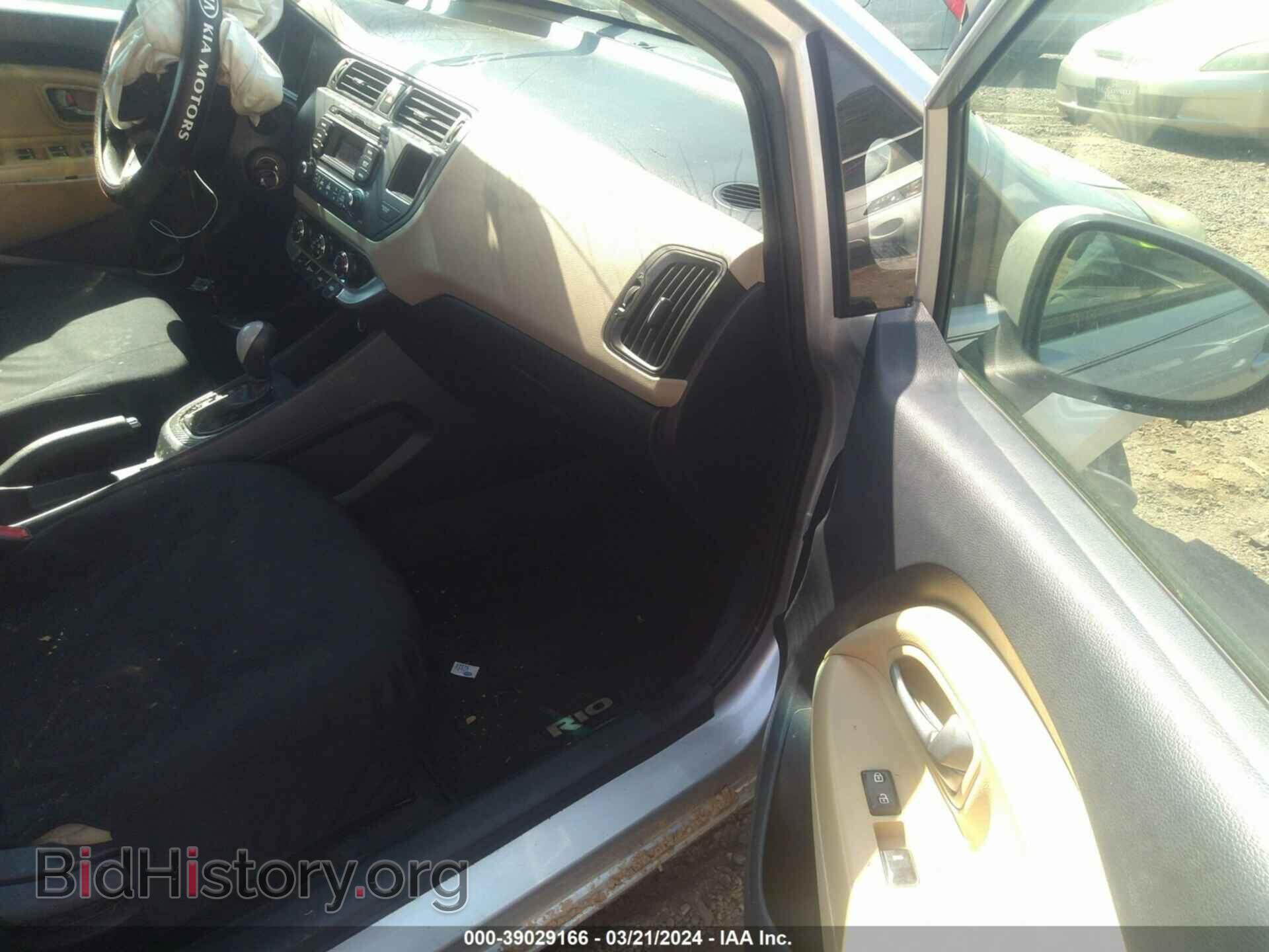 2013 KIA RIO - VIN: KNADN4A33D6217657 - Фото 5