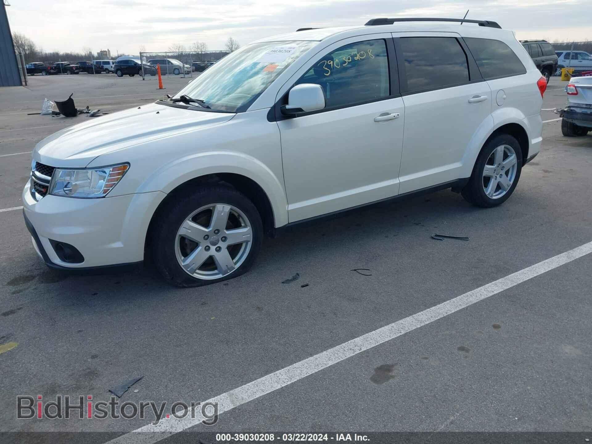 2012 DODGE JOURNEY - VIN: 3C4PDCBG7CT362784 - Фото 2
