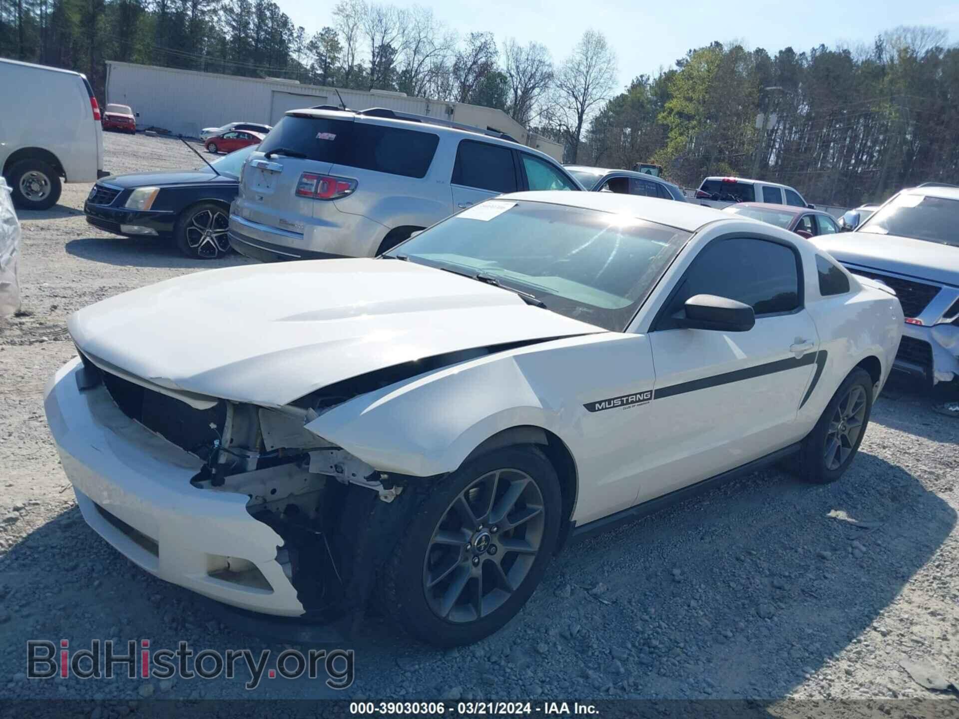 2012 FORD MUSTANG - VIN: 1ZVBP8AMXC5268563 - Фото 2