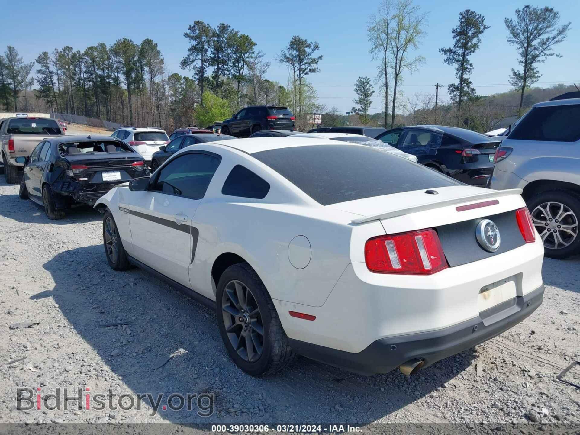 2012 FORD MUSTANG - VIN: 1ZVBP8AMXC5268563 - Фото 3