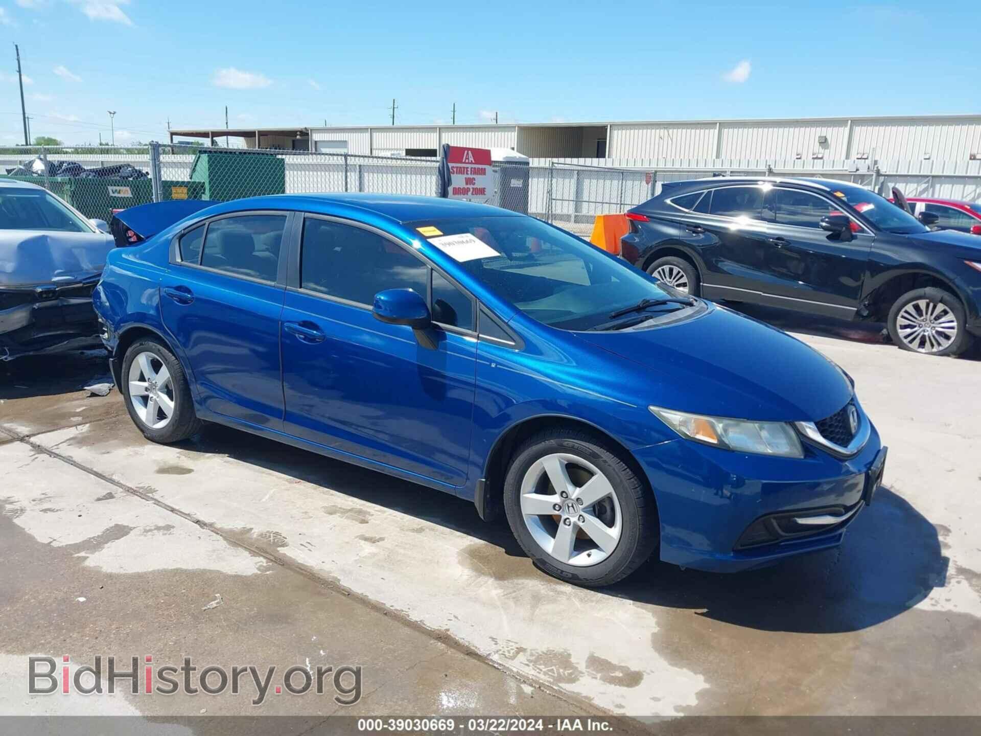 Фотография 2HGFB2F5XDH592075 - HONDA CIVIC 2013