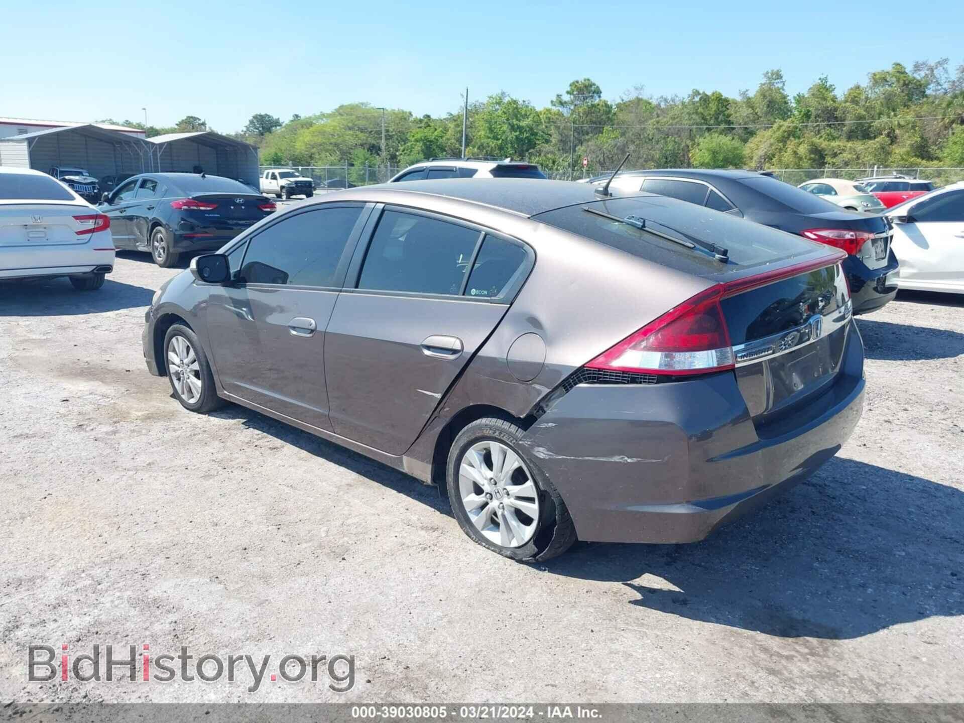 2012 HONDA INSIGHT - VIN: JHMZE2H75CS005773 - Фото 3