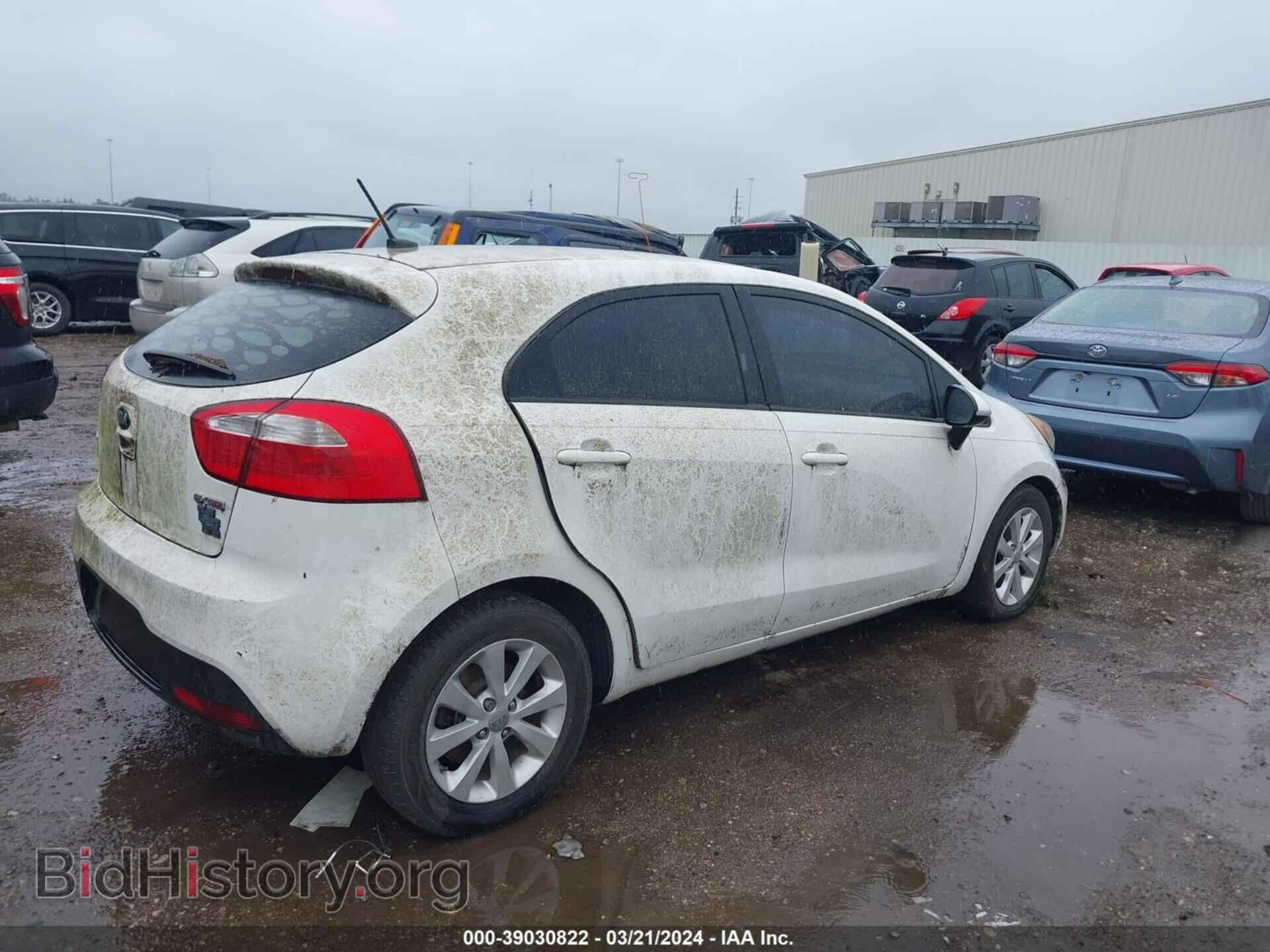 2013 KIA RIO - VIN: KNADN5A34D6227295 - Фото 4