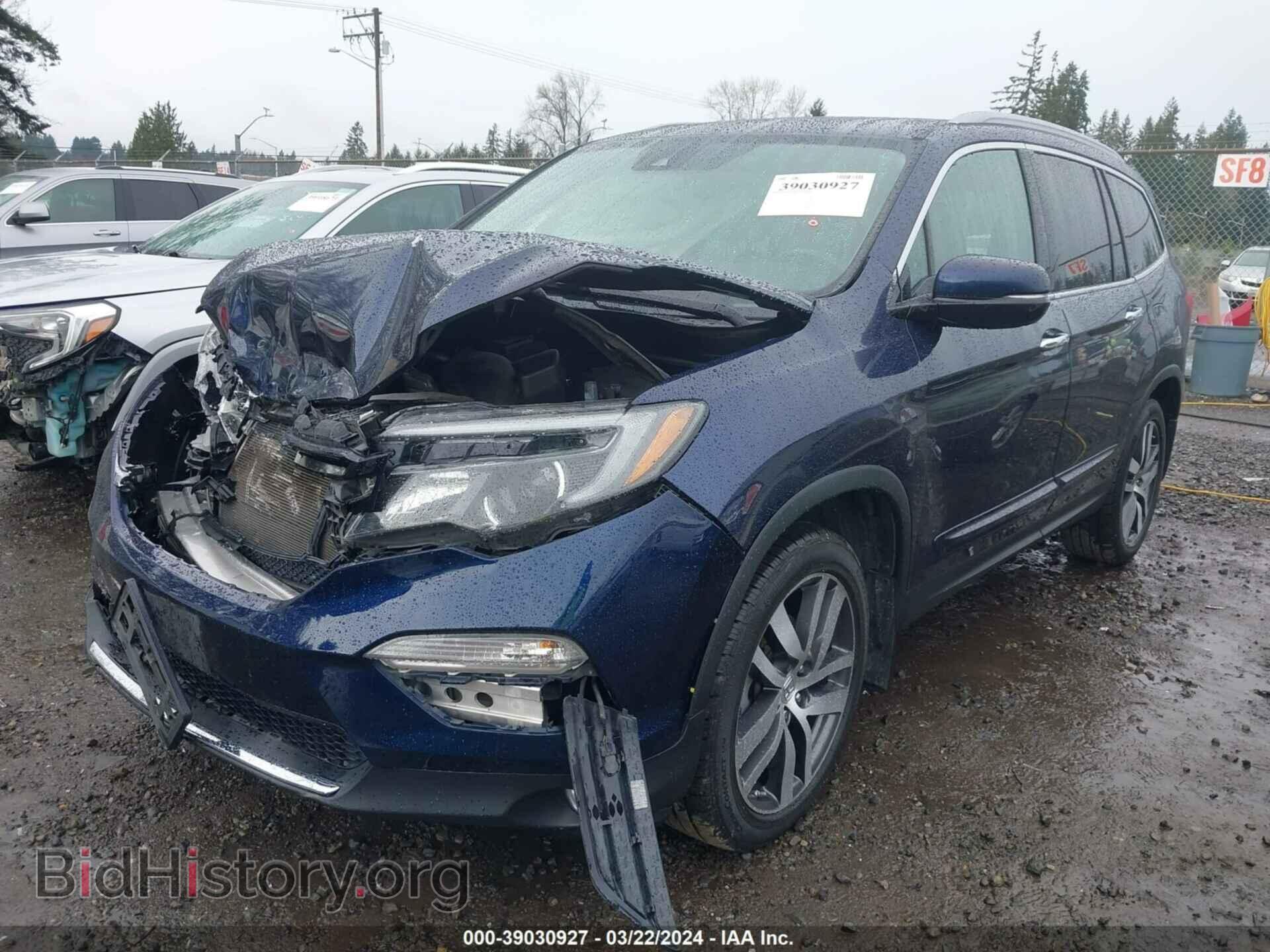 2016 HONDA PILOT - VIN: 5FNYF6H91GB009700 - Фото 2