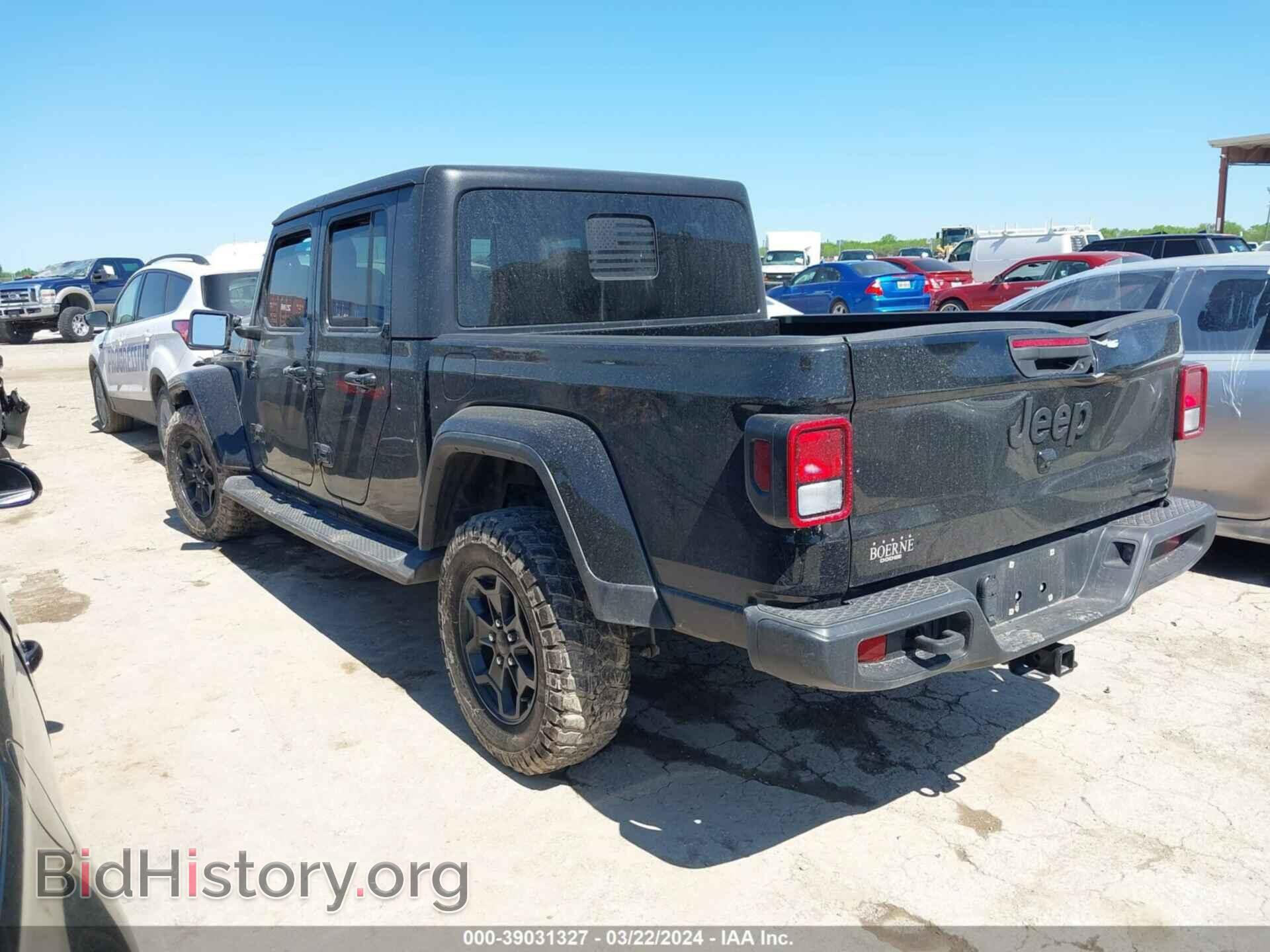 2022 JEEP GLADIATOR - VIN: 1C6HJTAG6NL164041 - Фото 3