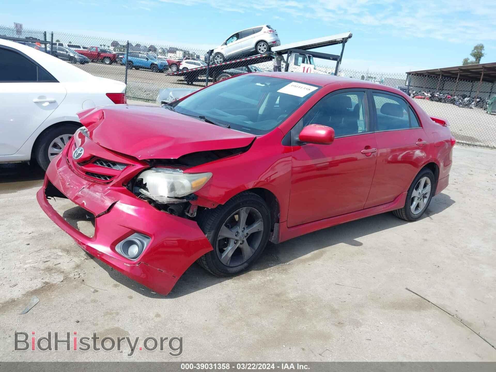 2012 TOYOTA COROLLA - VIN: 2T1BU4EE6CC815807 - Фото 2