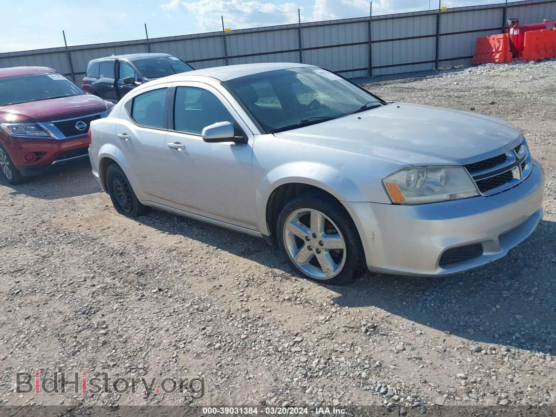 Photo 1C3CDZCB8CN260211 - DODGE AVENGER 2012
