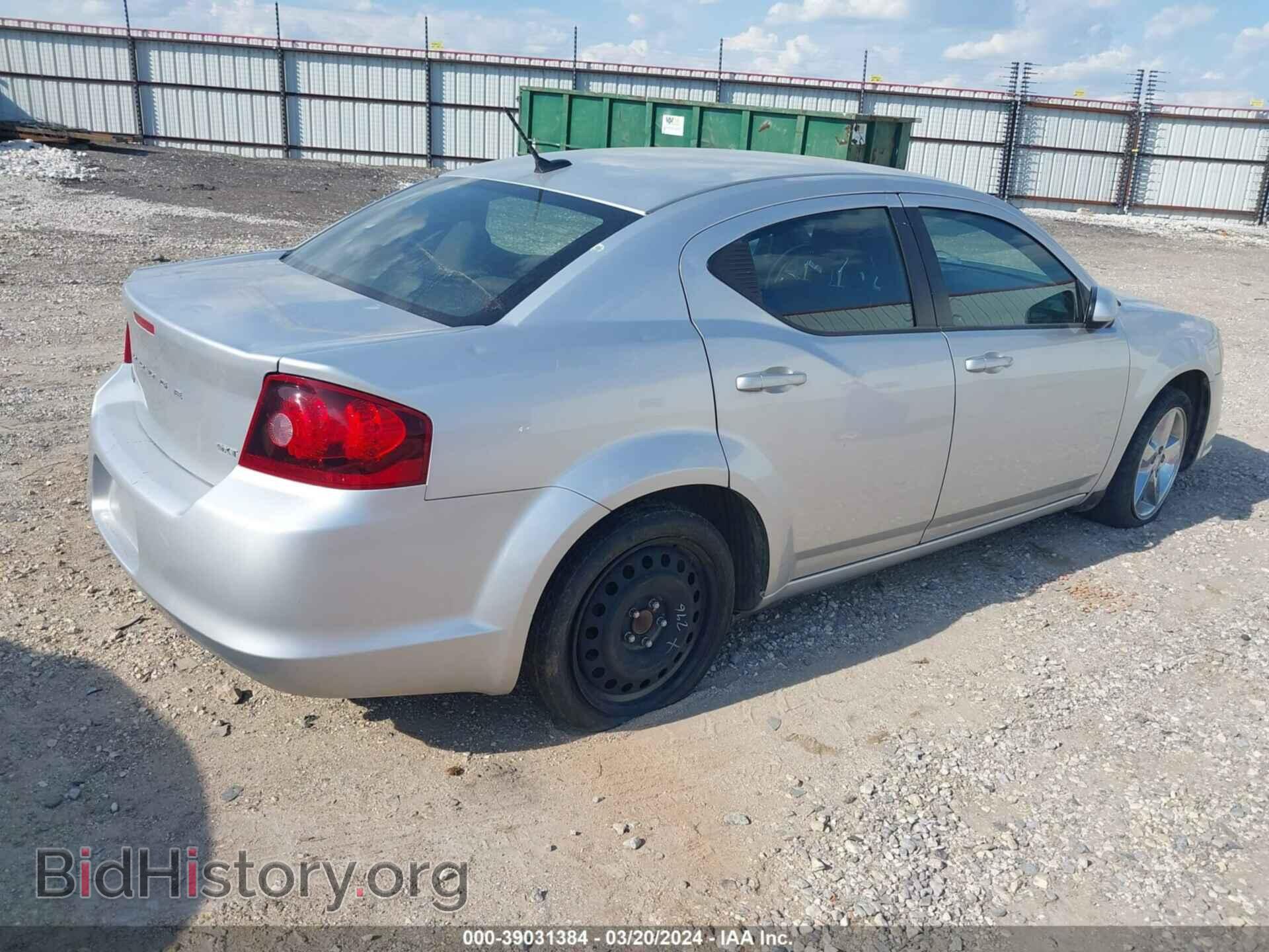 2012 DODGE AVENGER - VIN: 1C3CDZCB8CN260211 - Фото 4