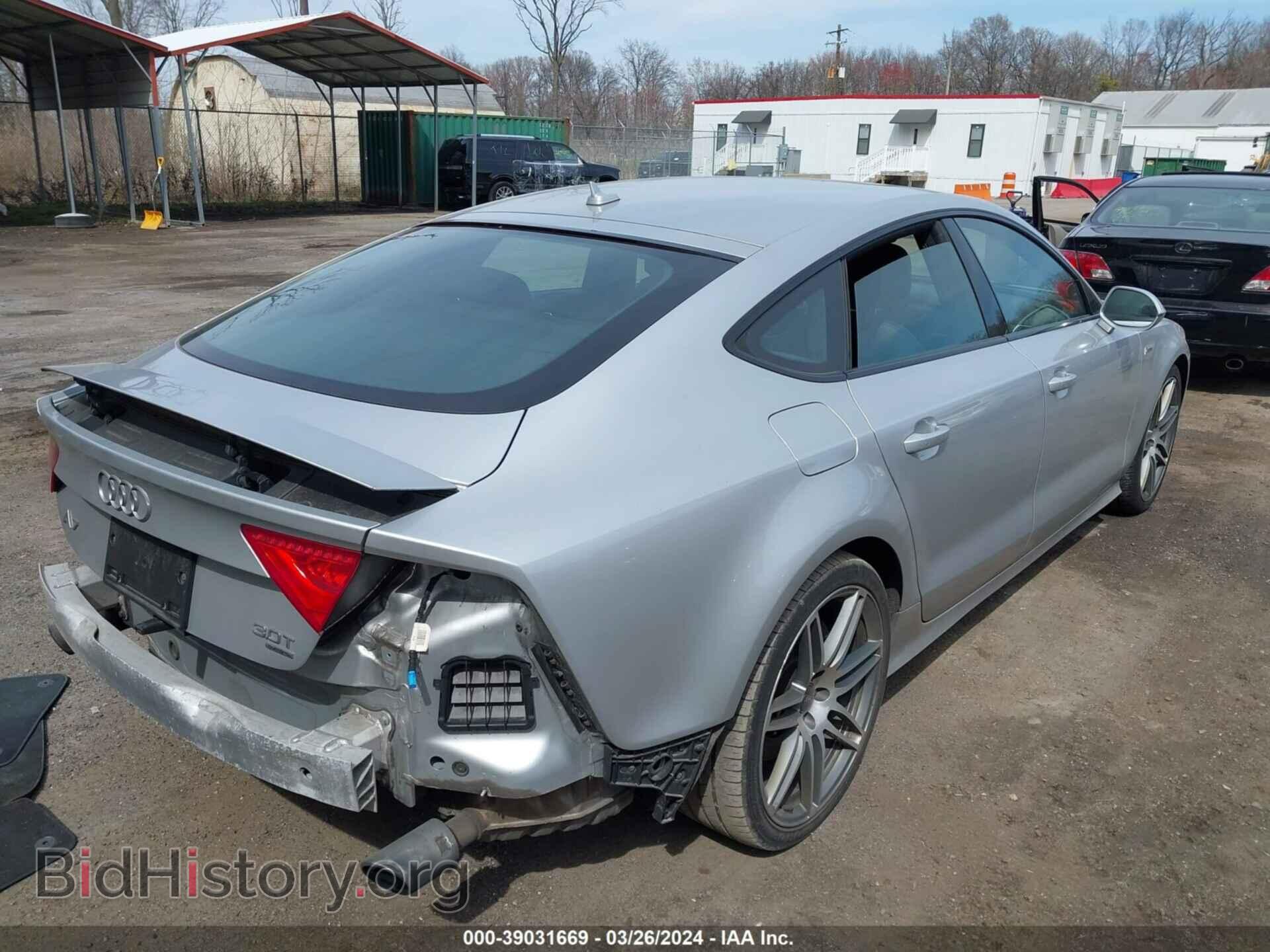 2014 AUDI A7 - VIN: WAU2GAFC1EN152176 - Фото 4