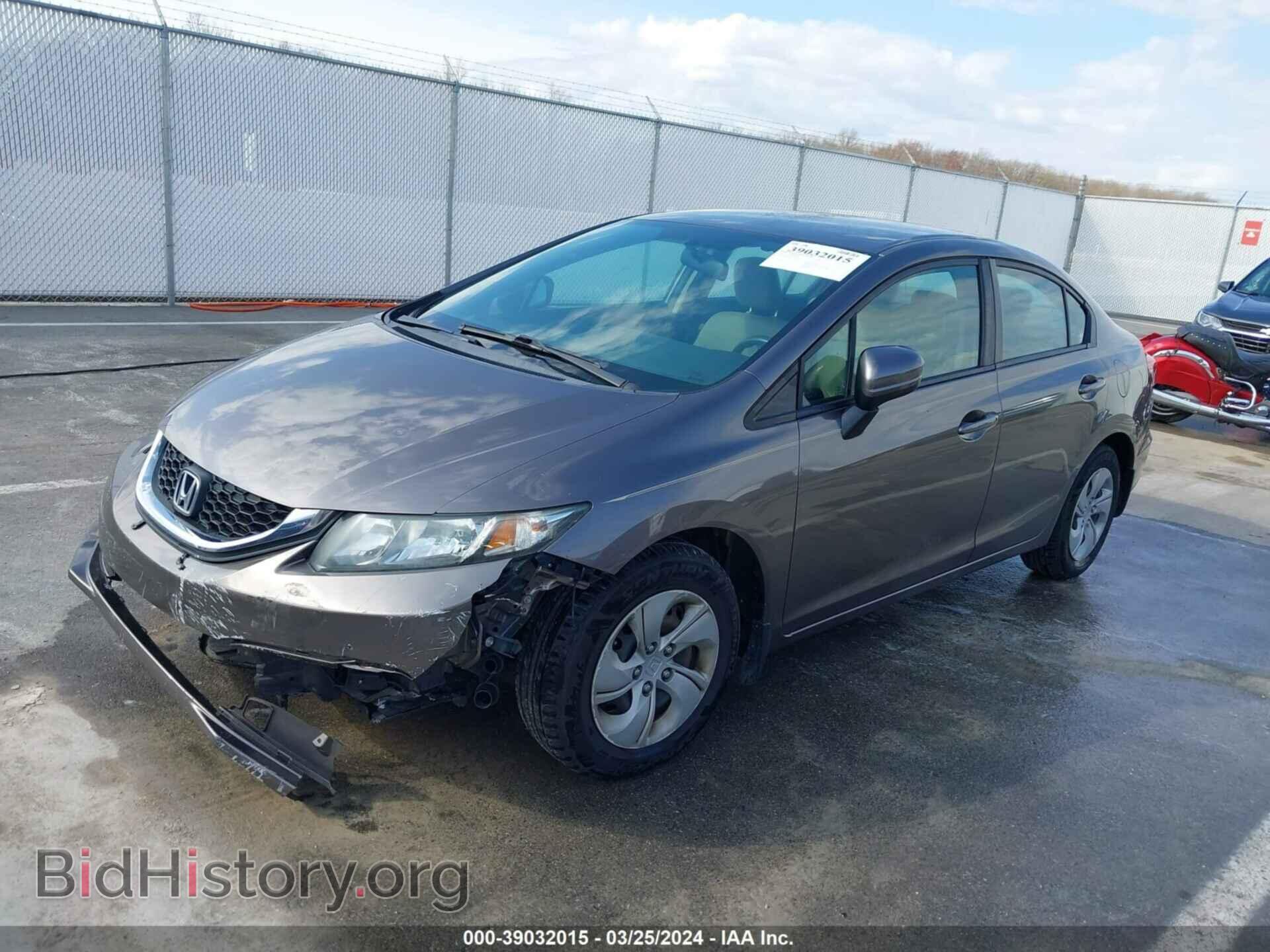 2014 HONDA CIVIC - VIN: 19XFB2F5XEE030009 - Фото 2