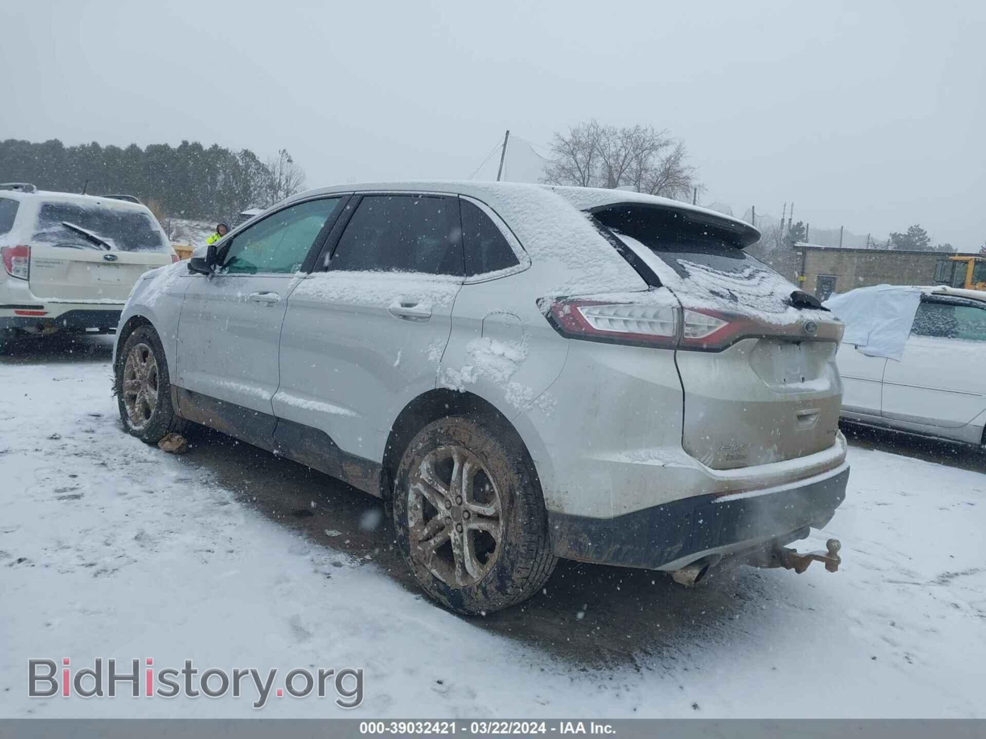 2015 FORD EDGE - VIN: 2FMTK4K91FBB28535 - Фото 3
