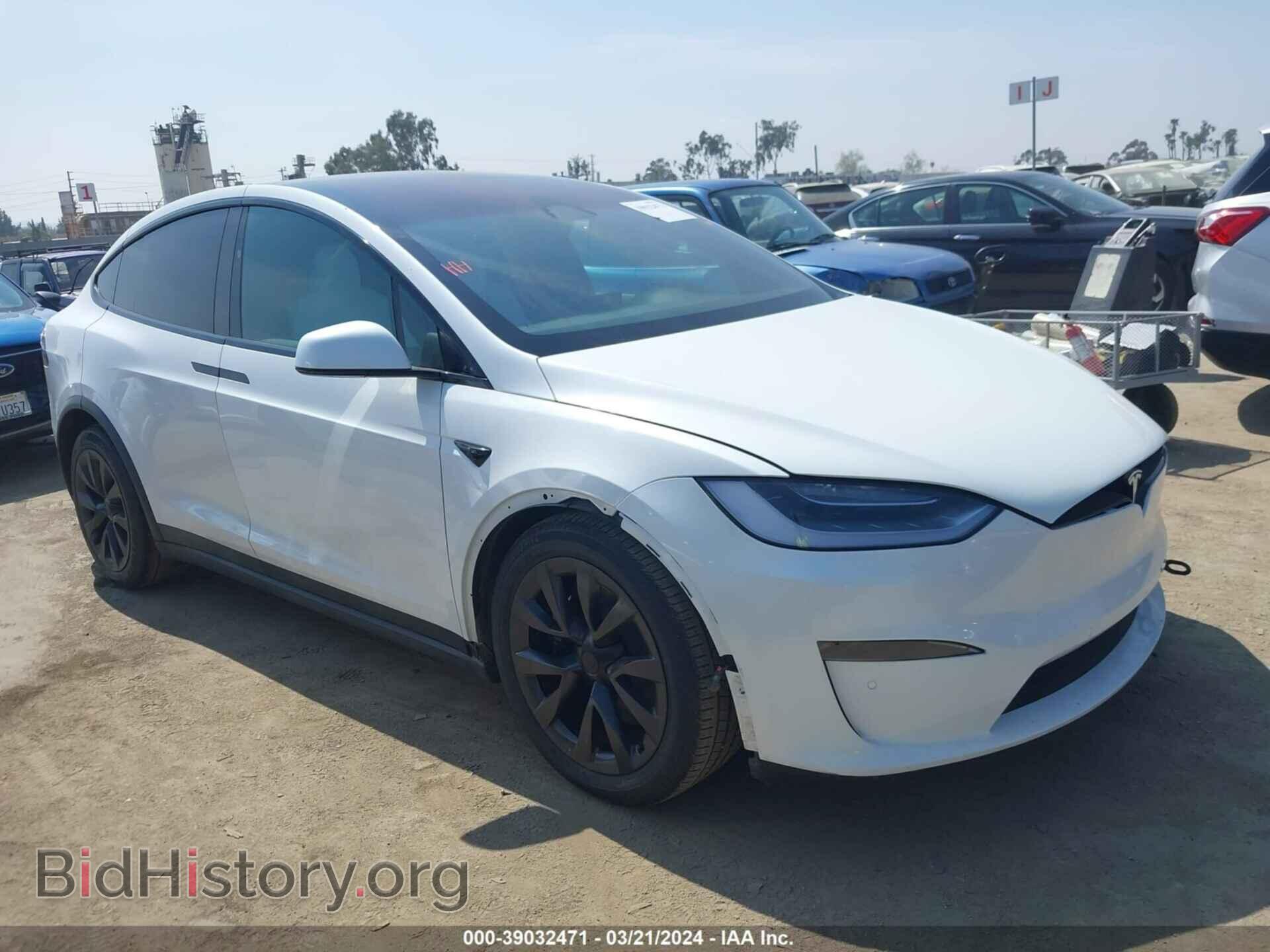 Photo 7SAXCAE58NF360080 - TESLA MODEL X 2022
