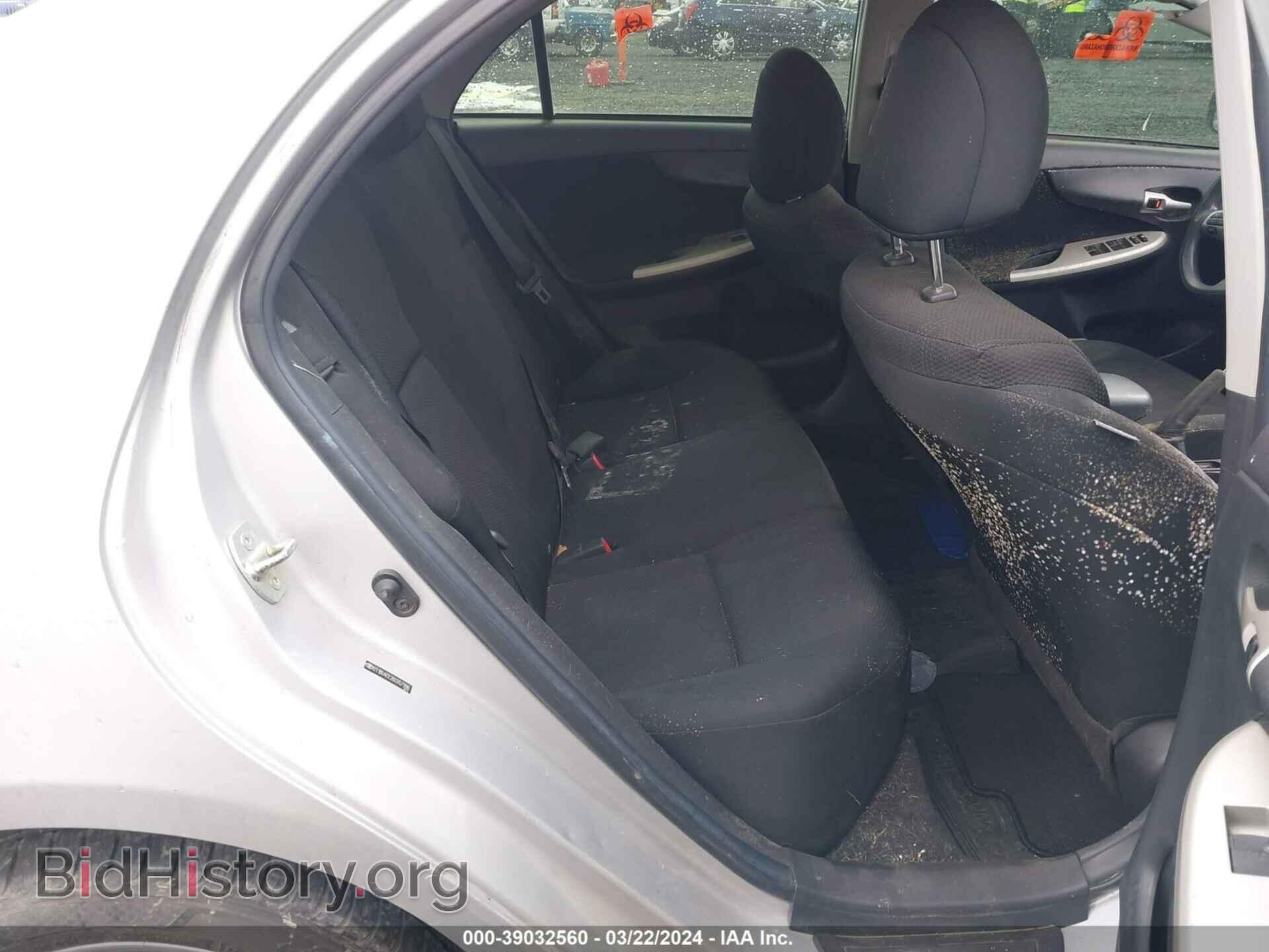 2011 TOYOTA COROLLA - VIN: 2T1BU4EE2BC657996 - Фото 8