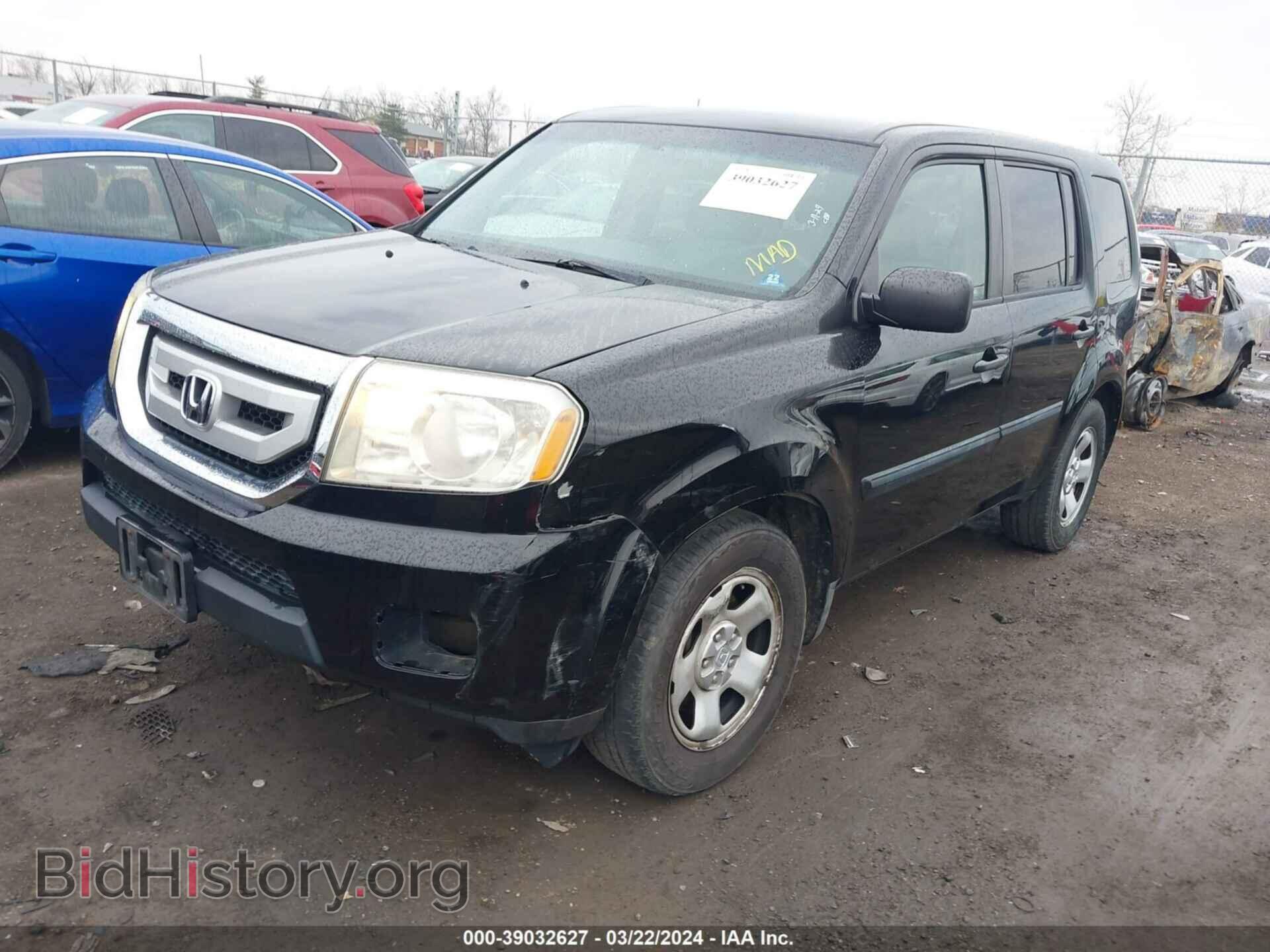 2009 HONDA PILOT - VIN: 5FNYF48279B026365 - Фото 2