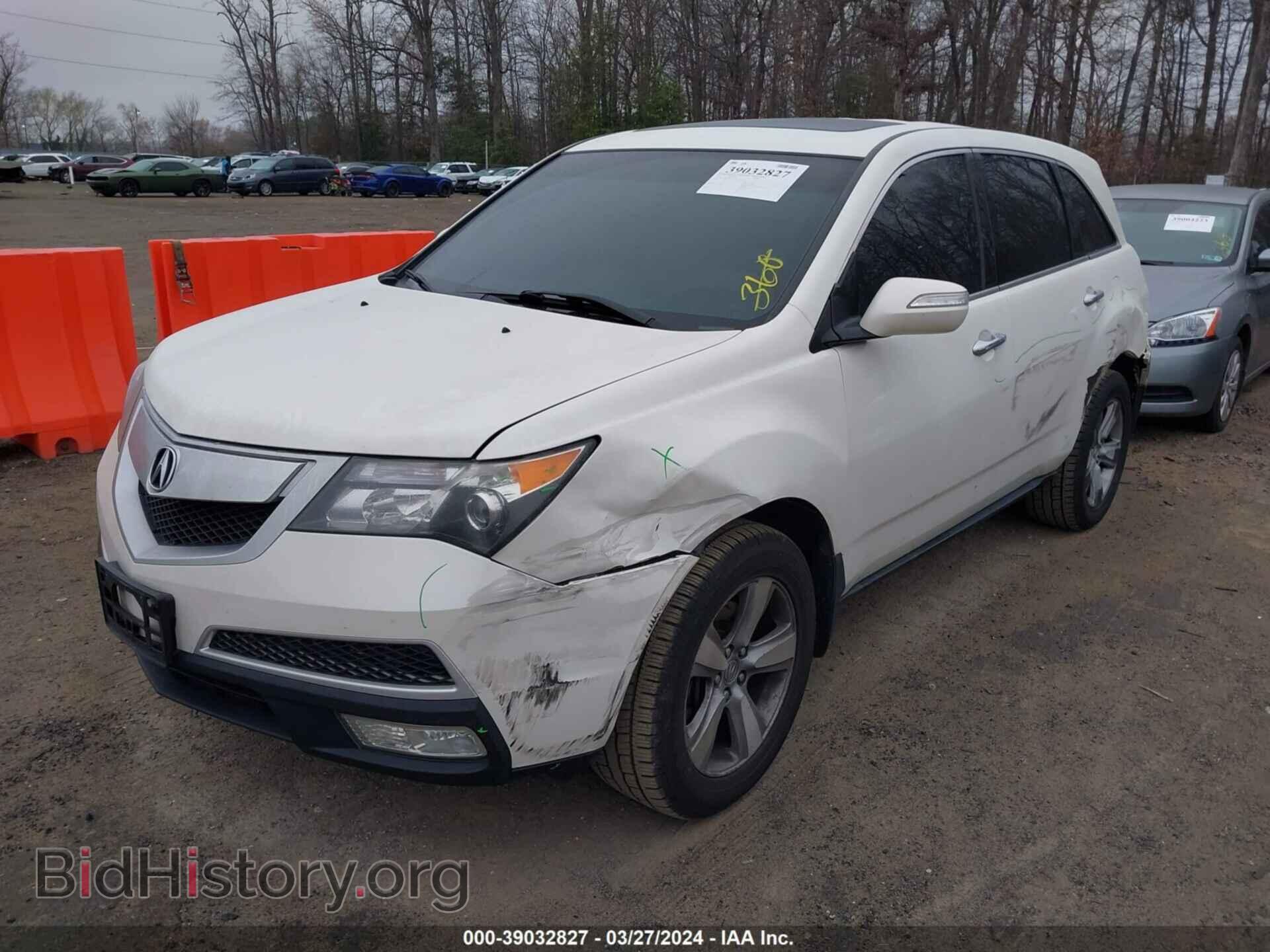 2011 ACURA MDX - VIN: 2HNYD2H47BH523387 - Фото 2