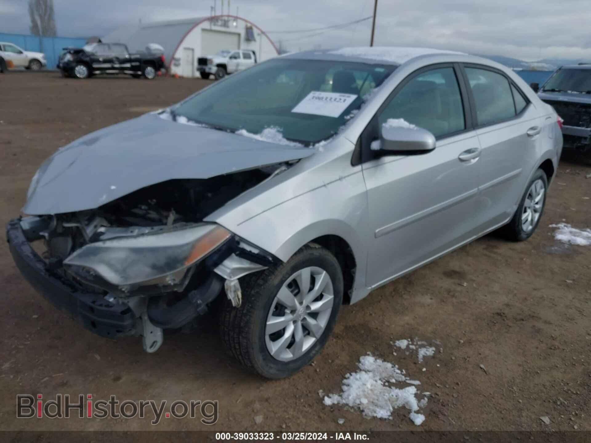 2015 TOYOTA COROLLA - VIN: 2T1BURHE2FC401954 - Фото 2