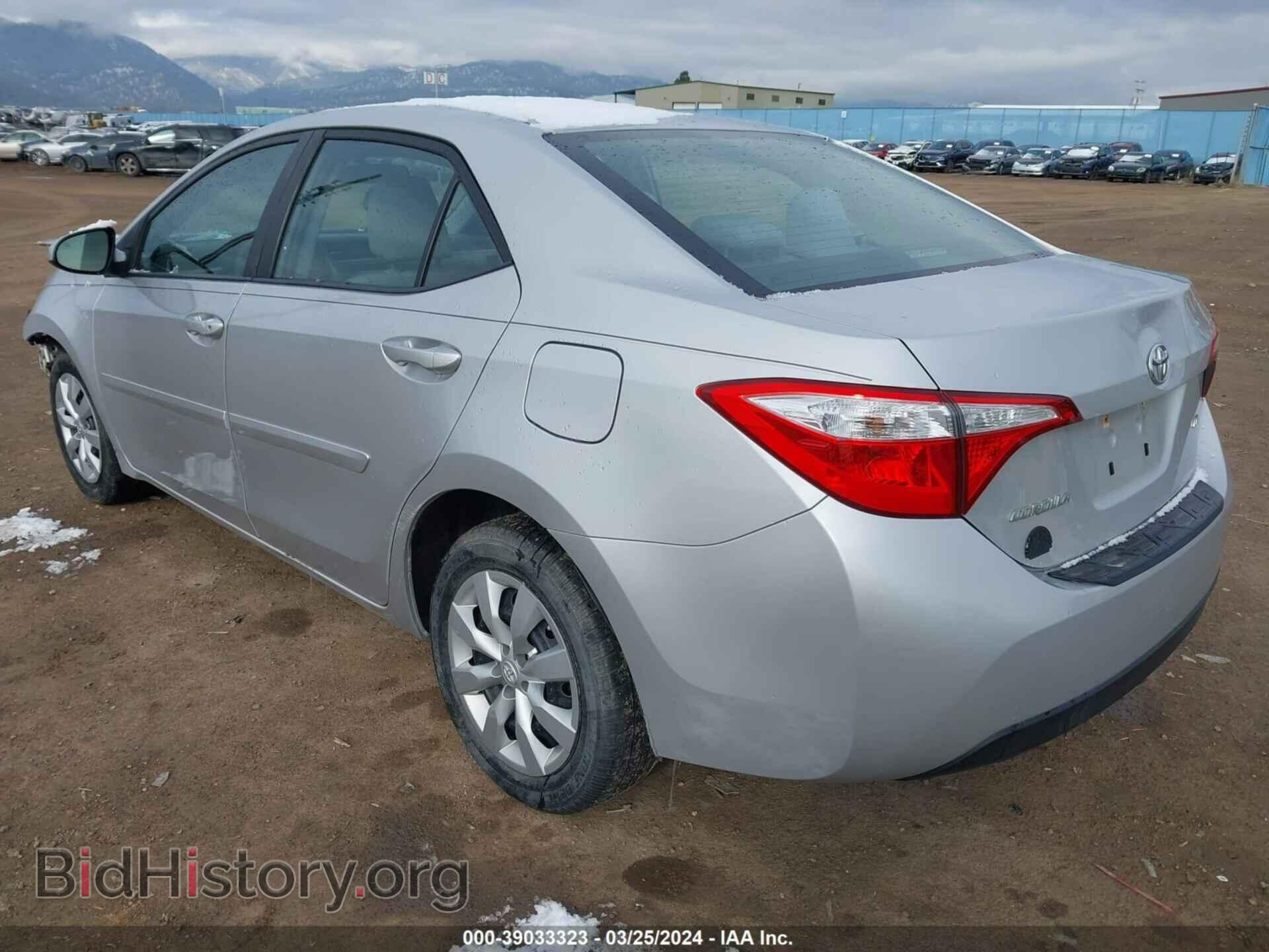 2015 TOYOTA COROLLA - VIN: 2T1BURHE2FC401954 - Фото 3