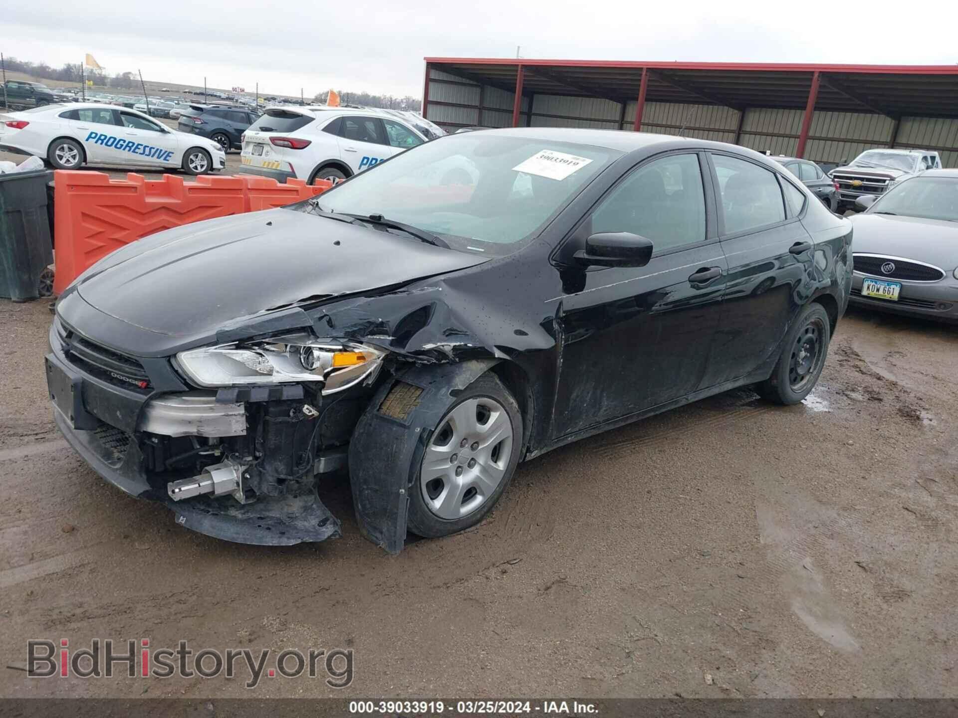2013 DODGE DART - VIN: 1C3CDFAA1DD194441 - Фото 2