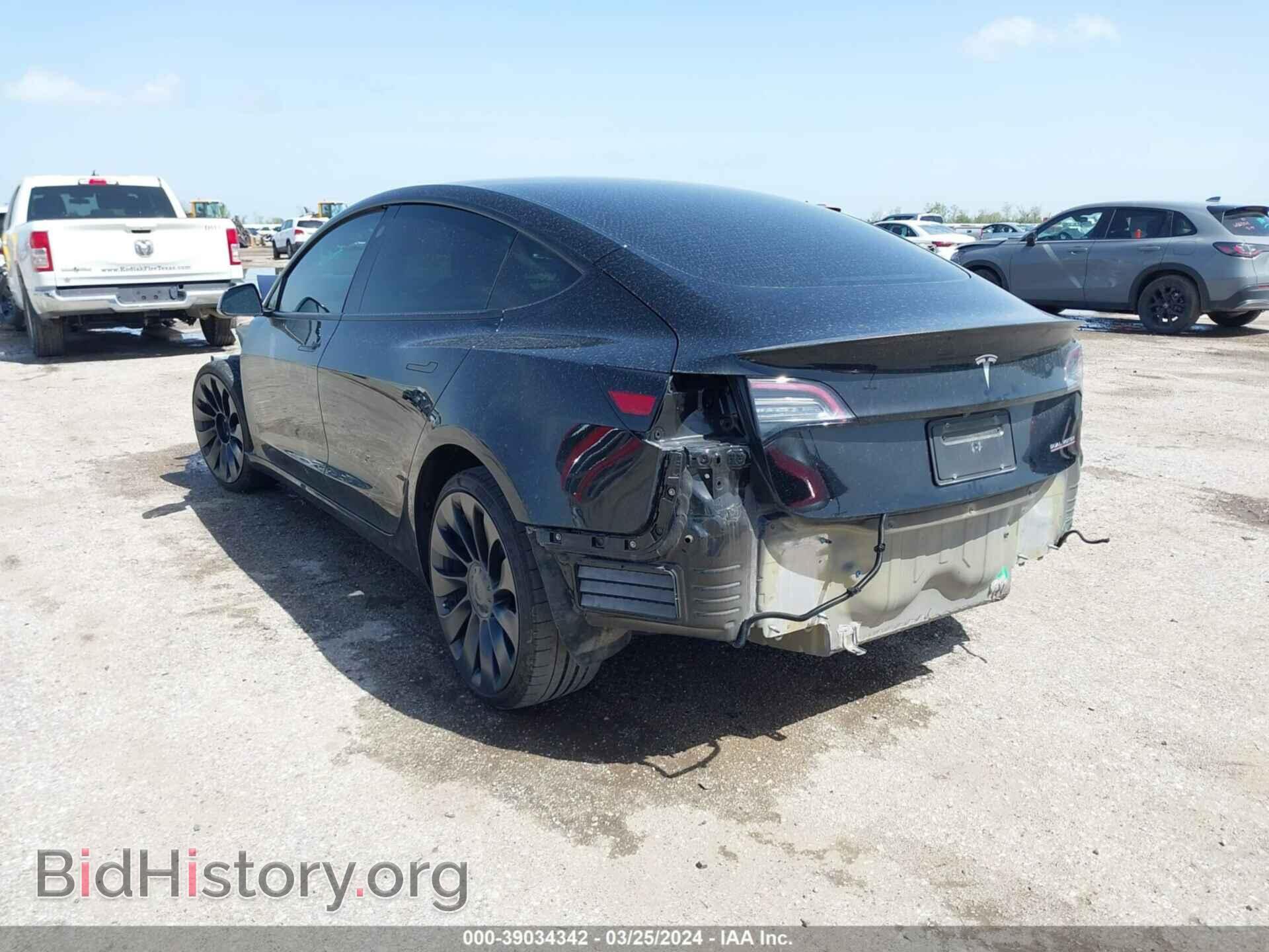 2022 TESLA MODEL 3 - VIN: 5YJ3E1EC3NF329940 - Фото 3
