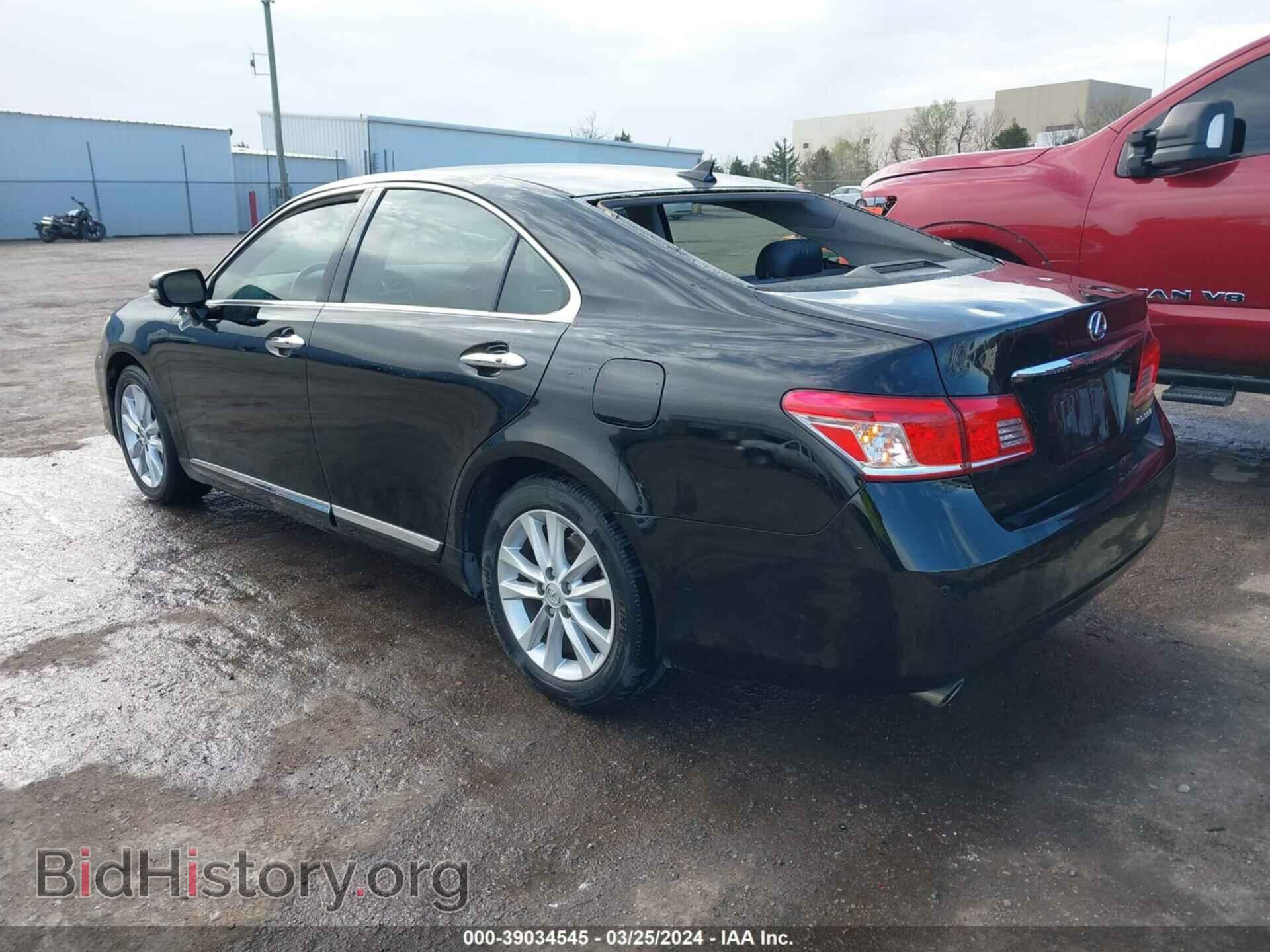 2011 LEXUS ES 350 - VIN: JTHBK1EG3B2430464 - Фото 3
