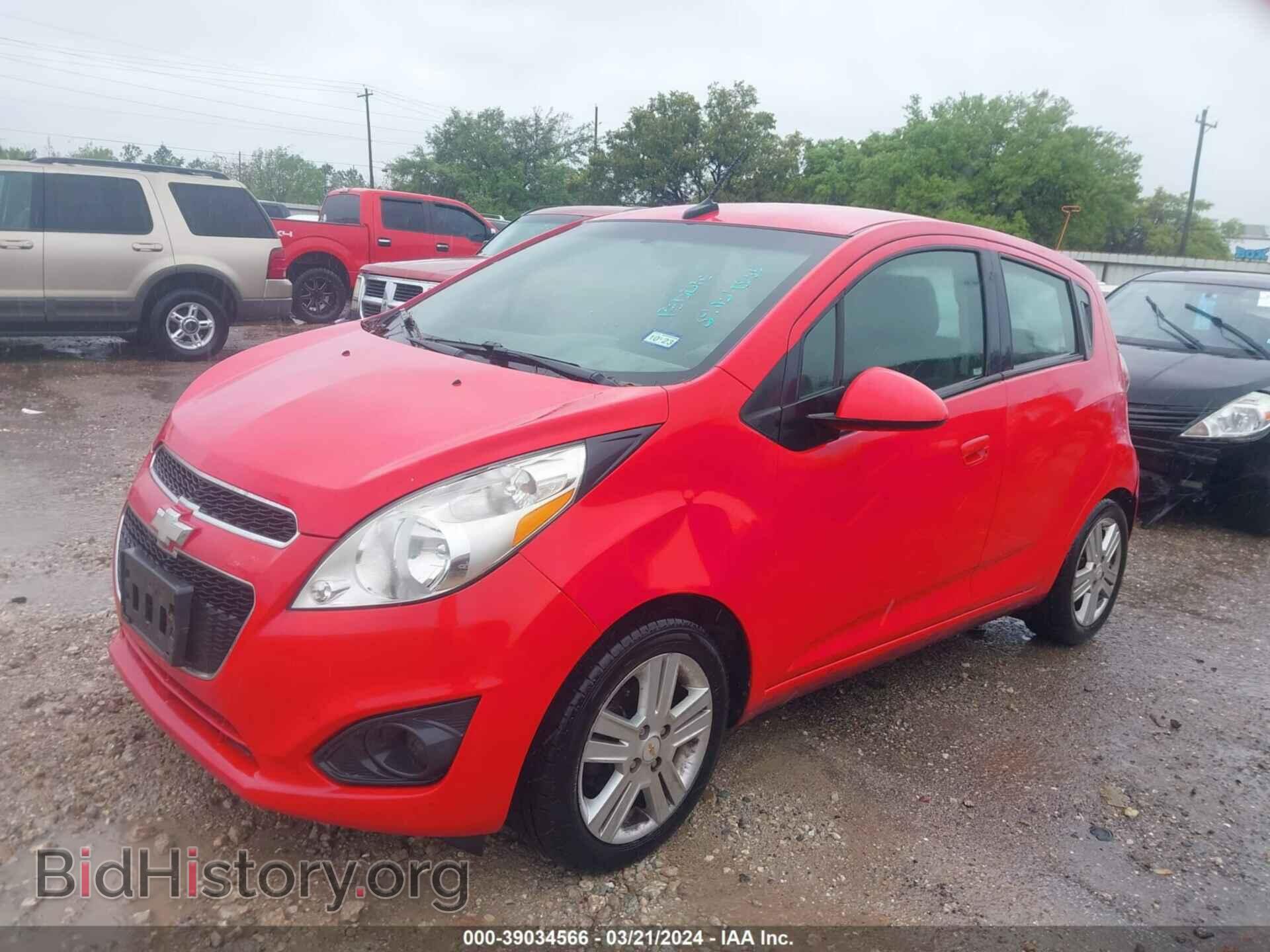 2013 CHEVROLET SPARK - VIN: KL8CD6S98DC501490 - Фото 2