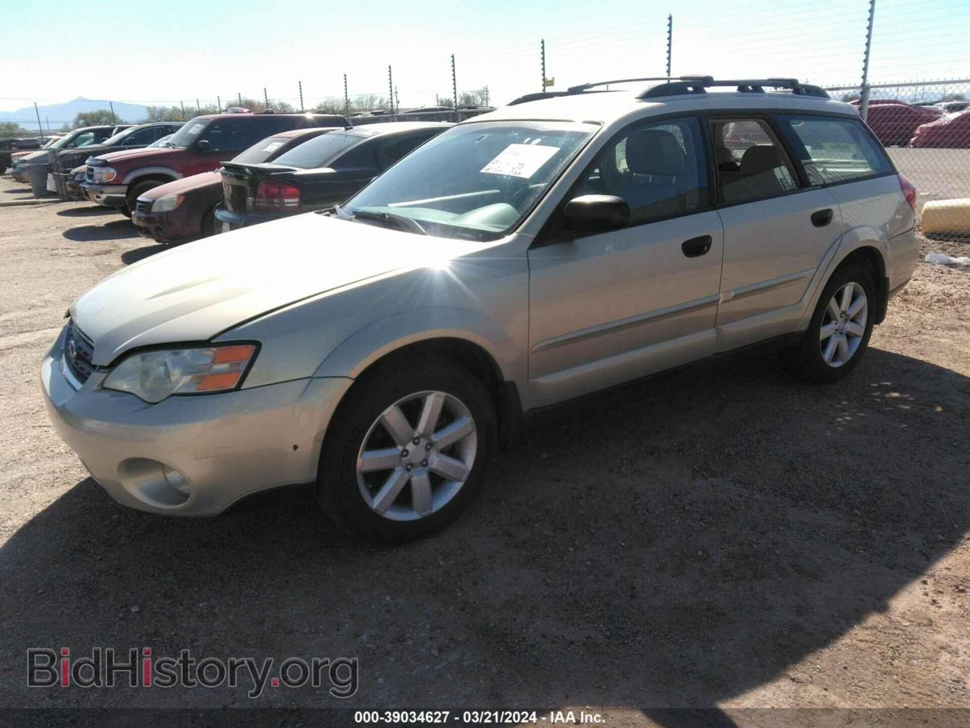 2007 SUBARU OUTBACK - VIN: 4S4BP61C277318635 - Фото 2