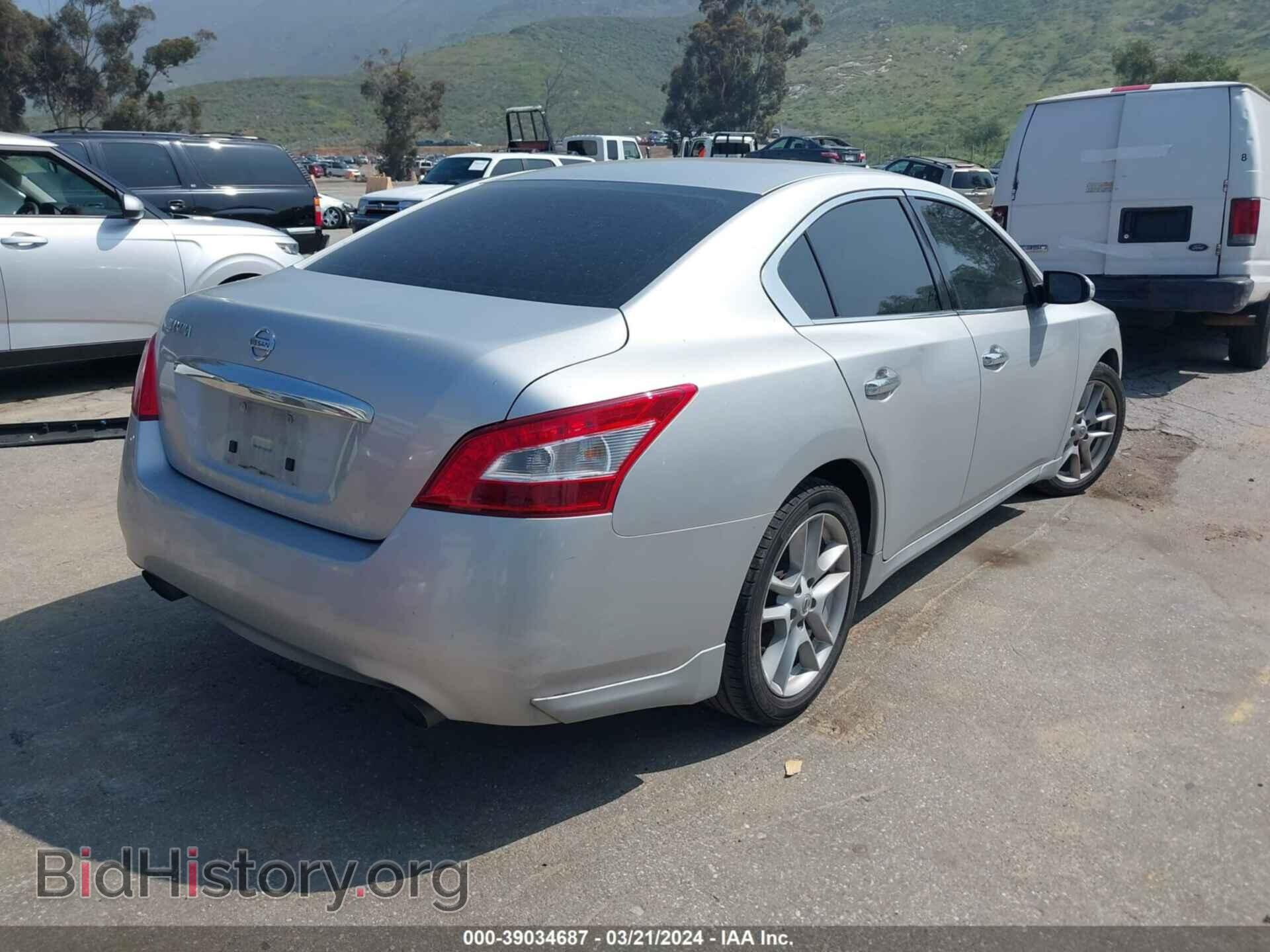 2009 NISSAN MAXIMA - VIN: 1N4AA51E89C859170 - Фото 4