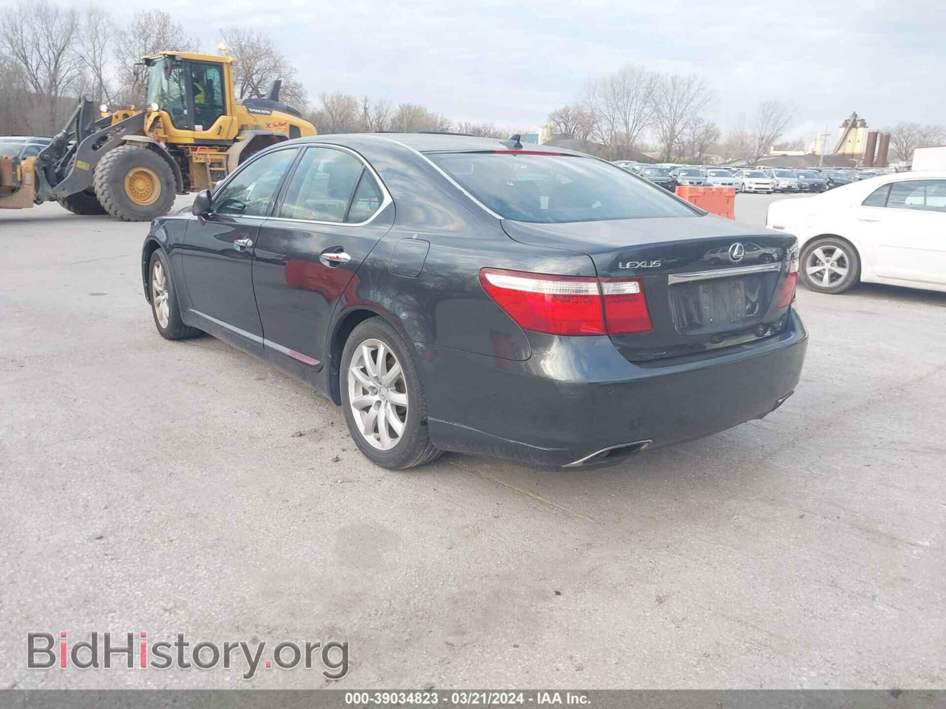 2007 LEXUS LS 460 - VIN: JTHBL46F375001030 - Фото 3