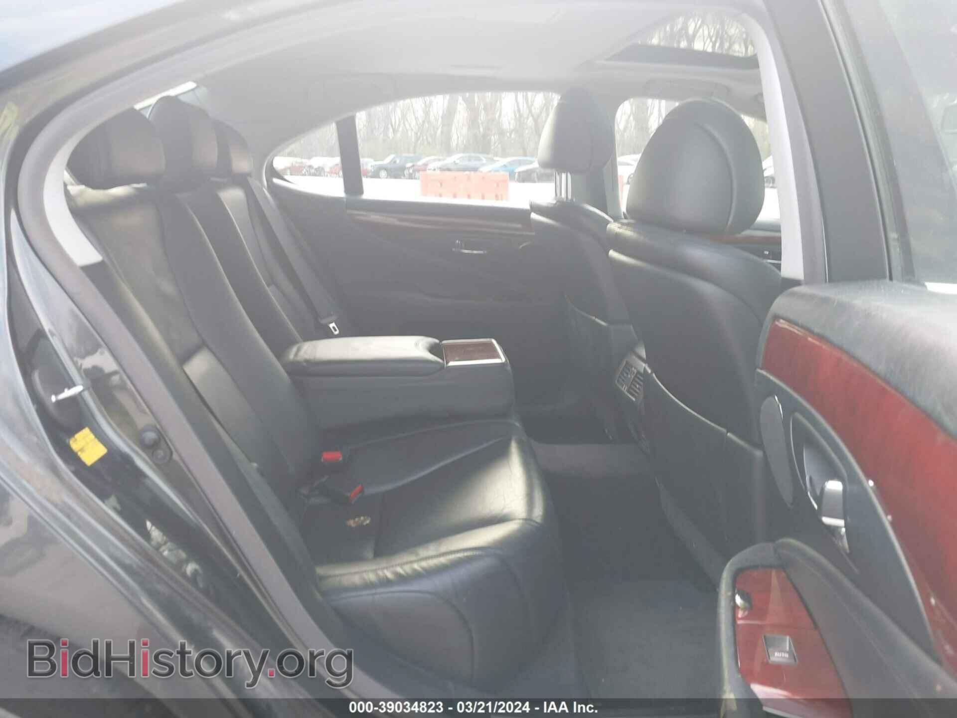 2007 LEXUS LS 460 - VIN: JTHBL46F375001030 - Фото 8