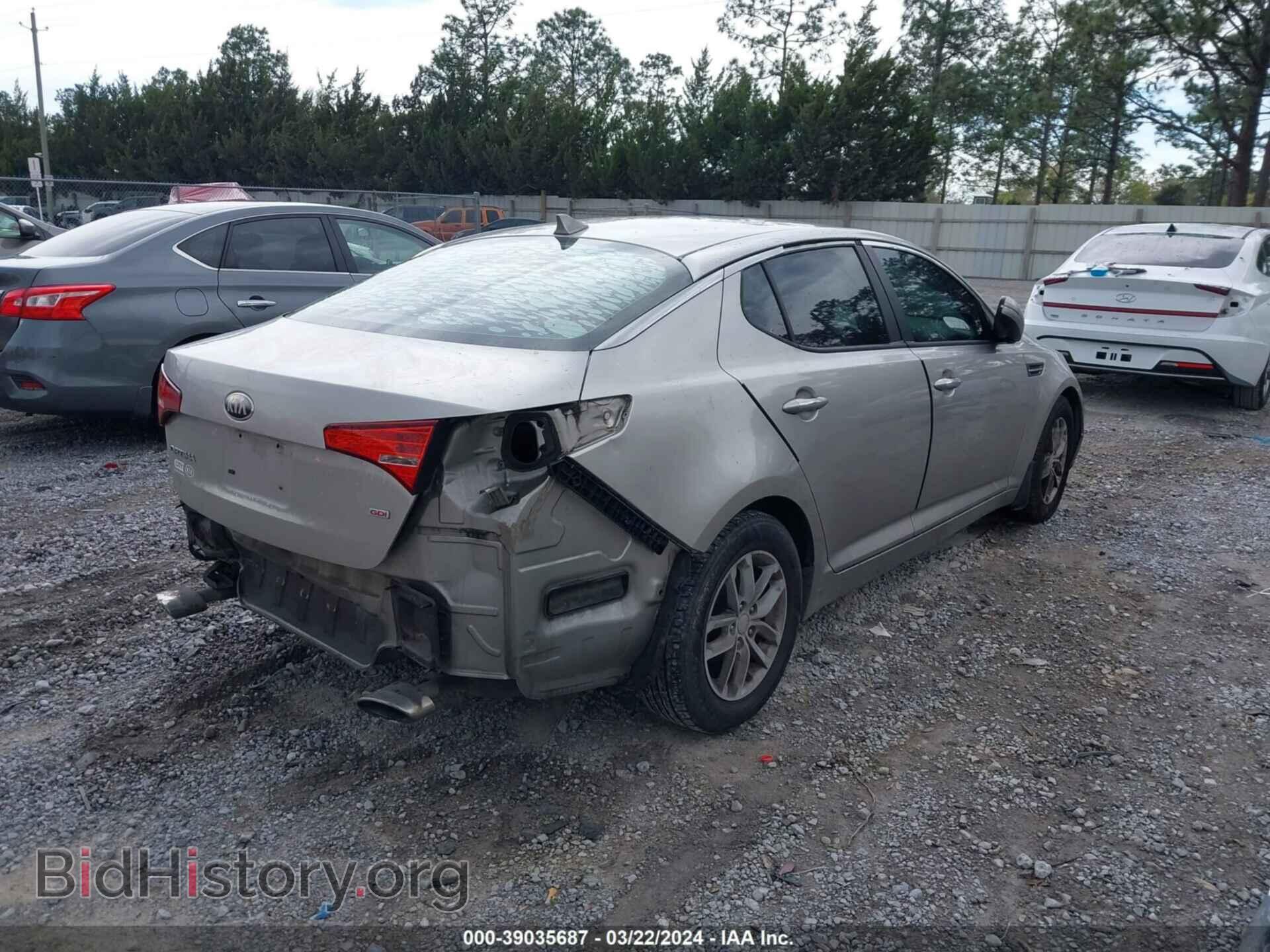 2013 KIA OPTIMA - VIN: KNAGM4A71D5330192 - Фото 4