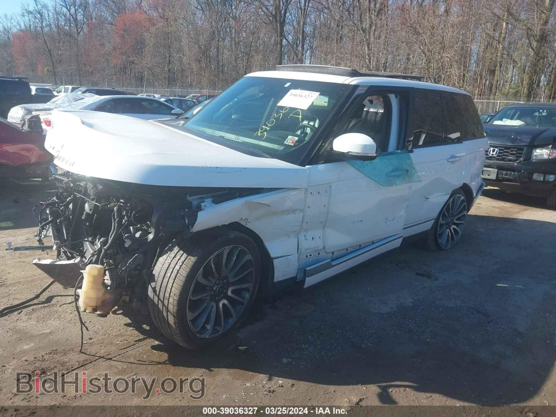 2015 LAND ROVER RANGE ROVER - VIN: SALGV2TF6FA240192 - Фото 2