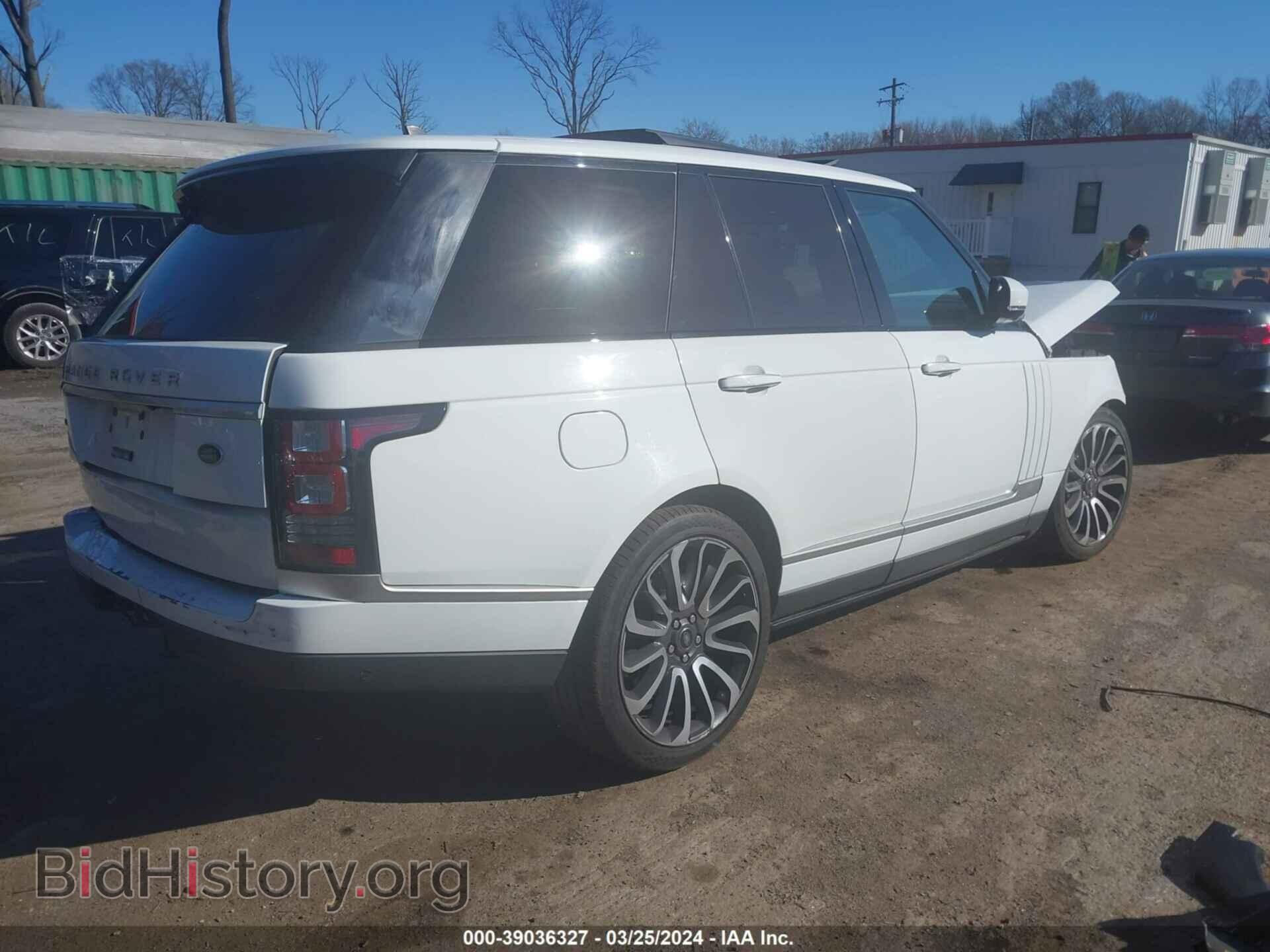 2015 LAND ROVER RANGE ROVER - VIN: SALGV2TF6FA240192 - Фото 4