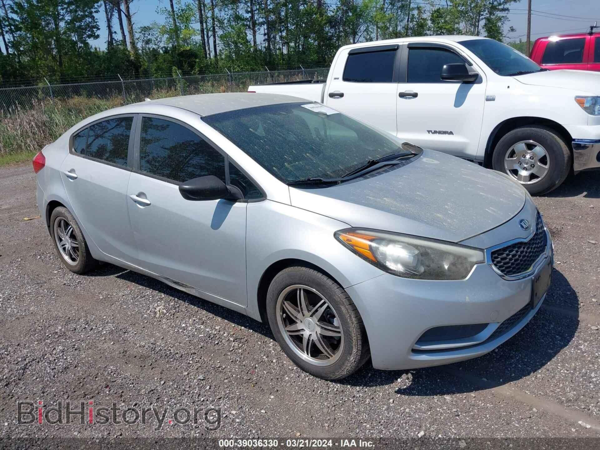 Photo KNAFK4A67G5602600 - KIA FORTE 2016