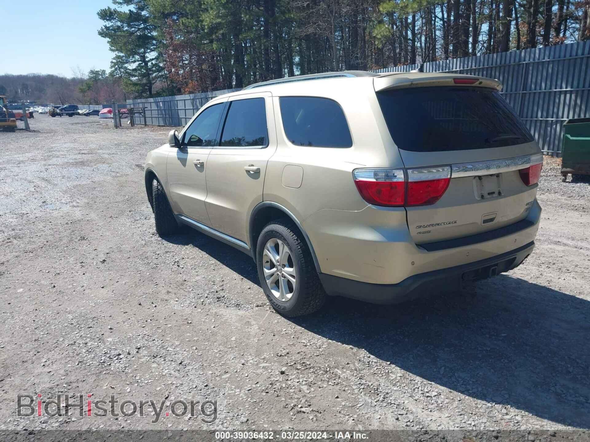 2012 DODGE DURANGO - VIN: 1C4RDJDG4CC118676 - Photo 3